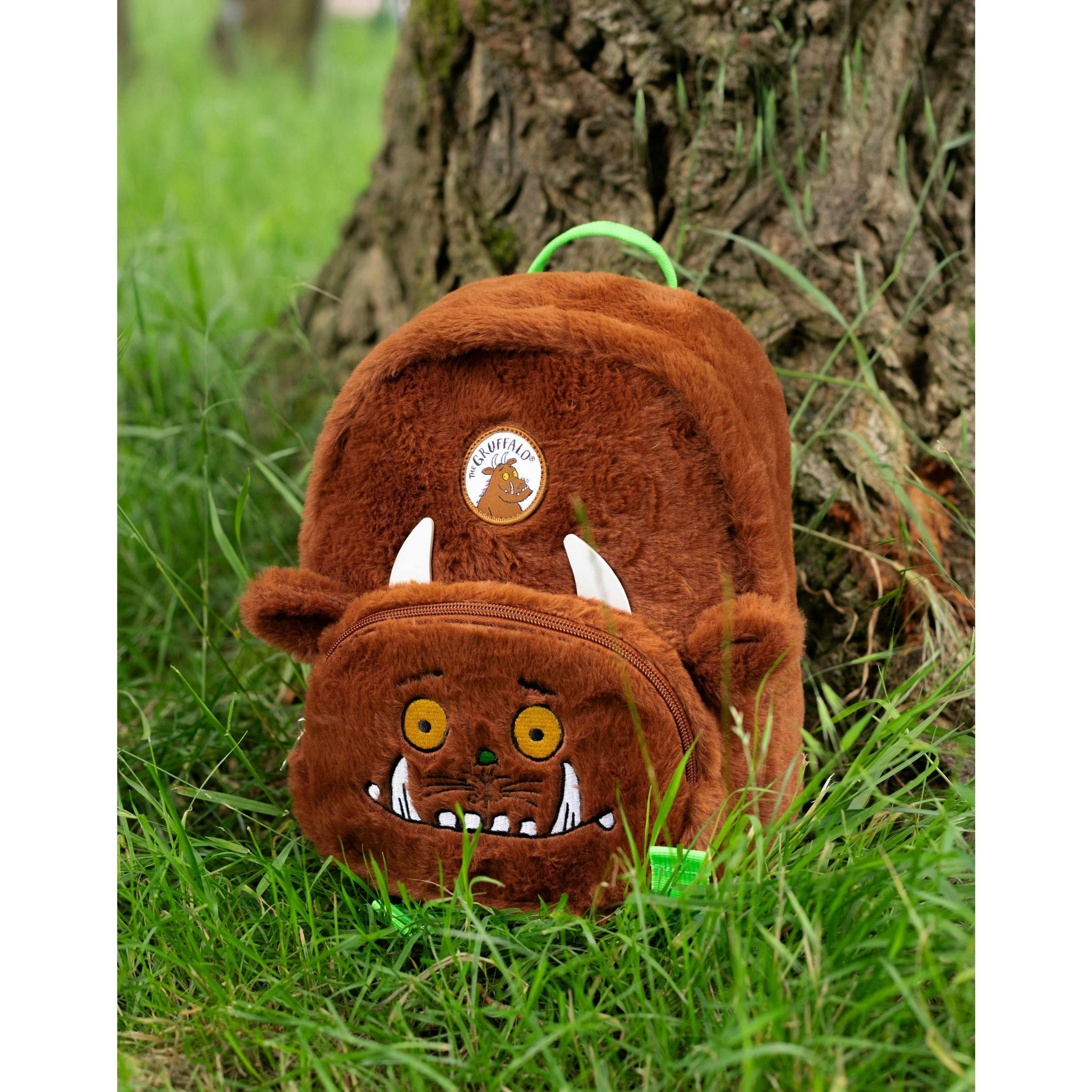 Gruffalo & Friends Unisex Kids Brown 3D Novelty Face Backpack (One Size) by Vanilla Underground , view 2 of 6