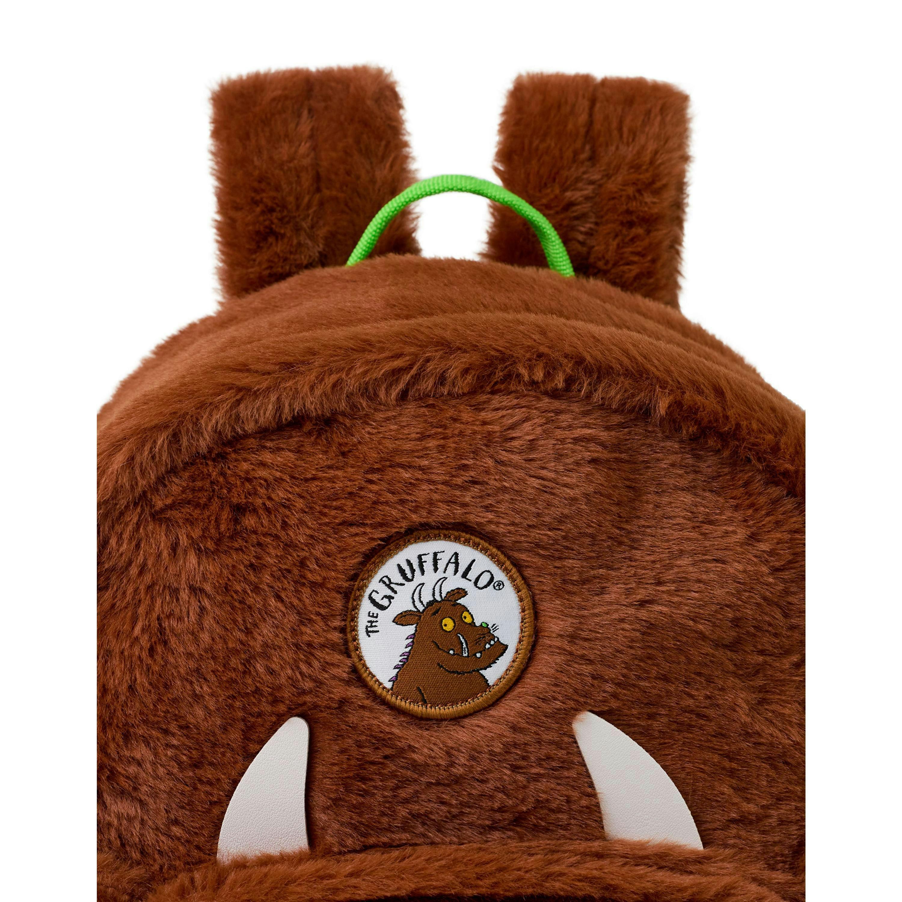 Gruffalo & Friends Unisex Kids Brown 3D Novelty Face Backpack (One Size) by Vanilla Underground , view 5 of 6