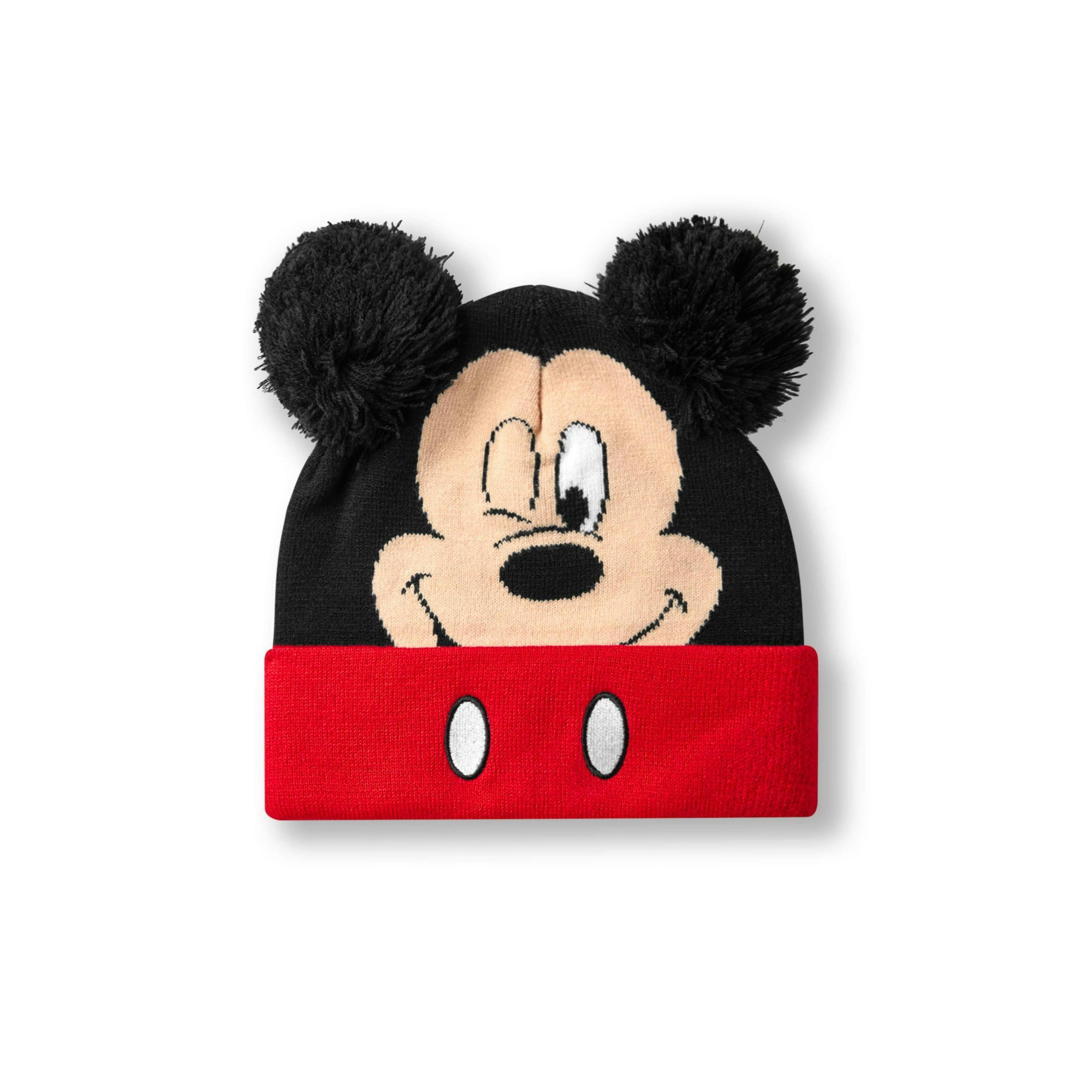 Disney Boys Multicoloured Mickey Mouse Beanie and Gloves Set (One Size) by Vanilla Underground , view 3 of 6
