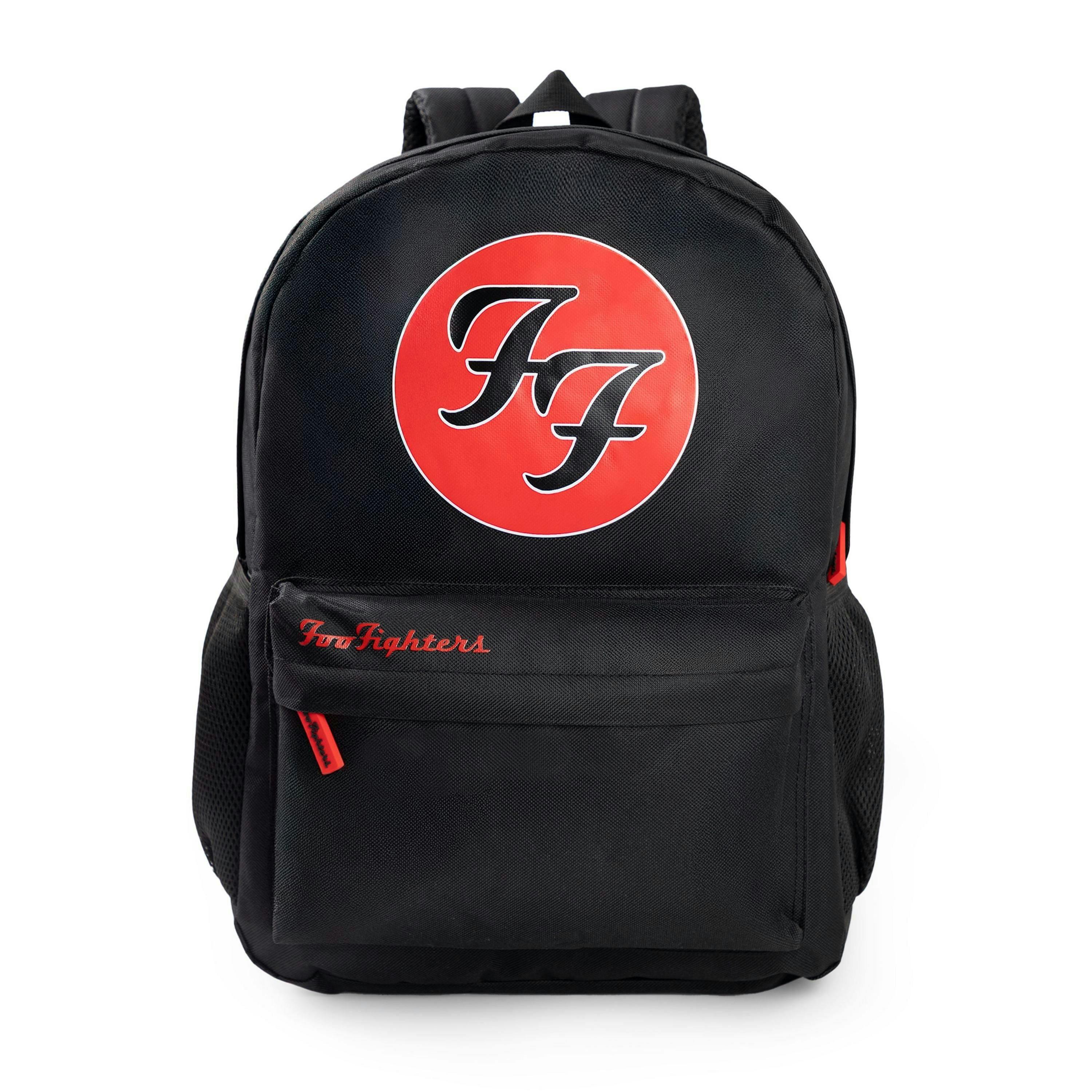 Foo Fighters Unisex Black Logo Backpack (One Size) by Vanilla Underground , view 1 of 6