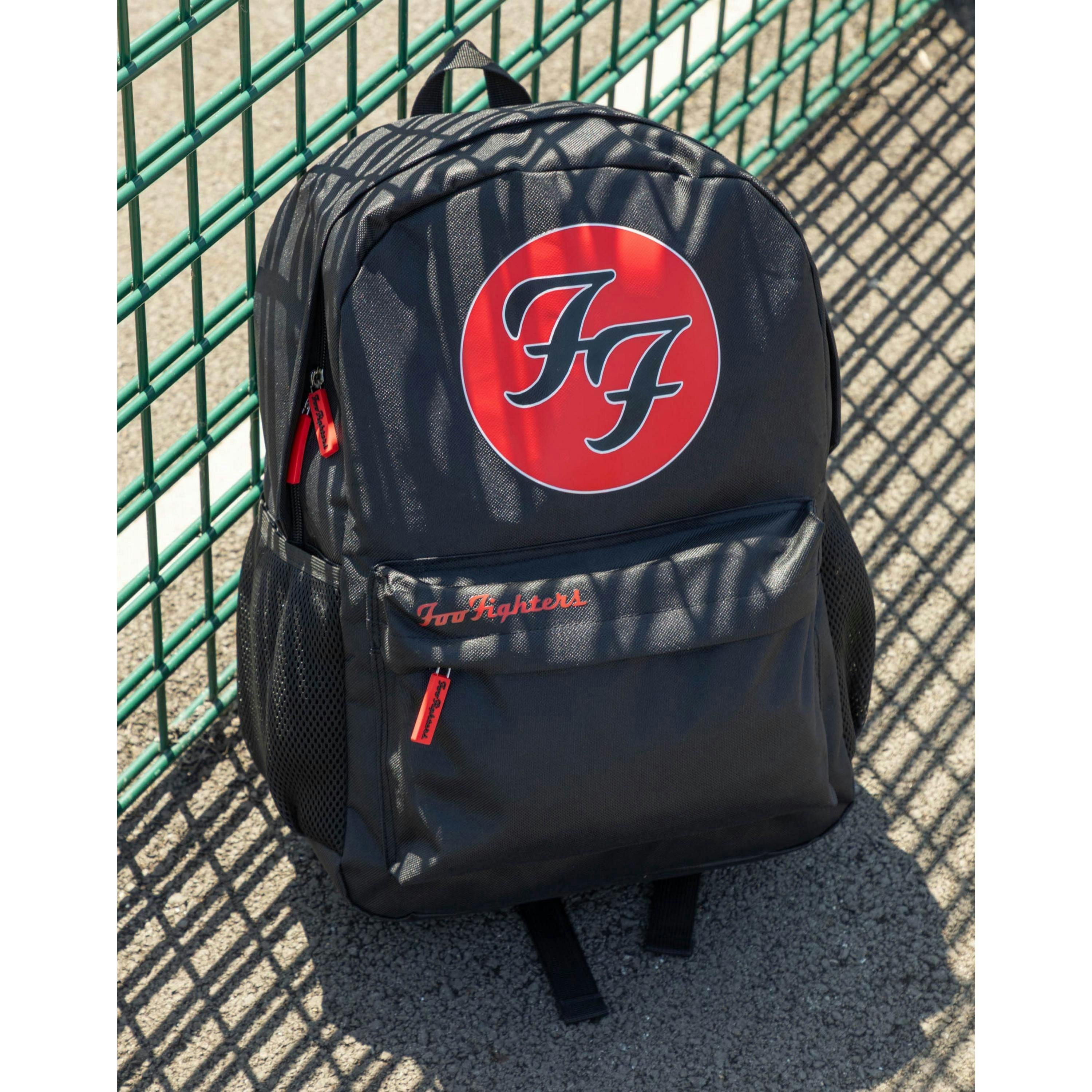 Foo Fighters Unisex Black Logo Backpack (One Size) by Vanilla Underground , view 4 of 6