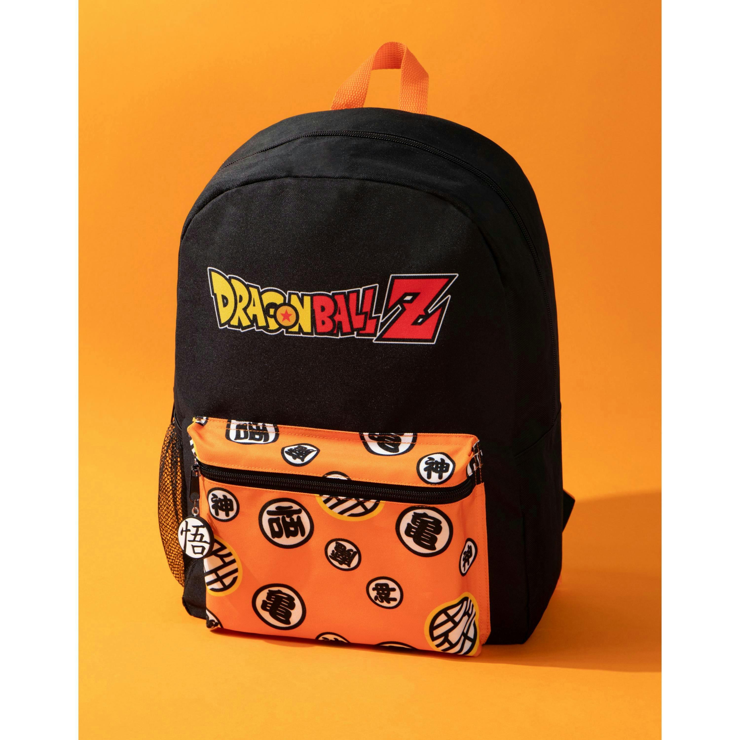 Dragon Ball Z Unisex Kids Blue Front Printed Backpack (One Size) by Vanilla Underground , view 2 of 6