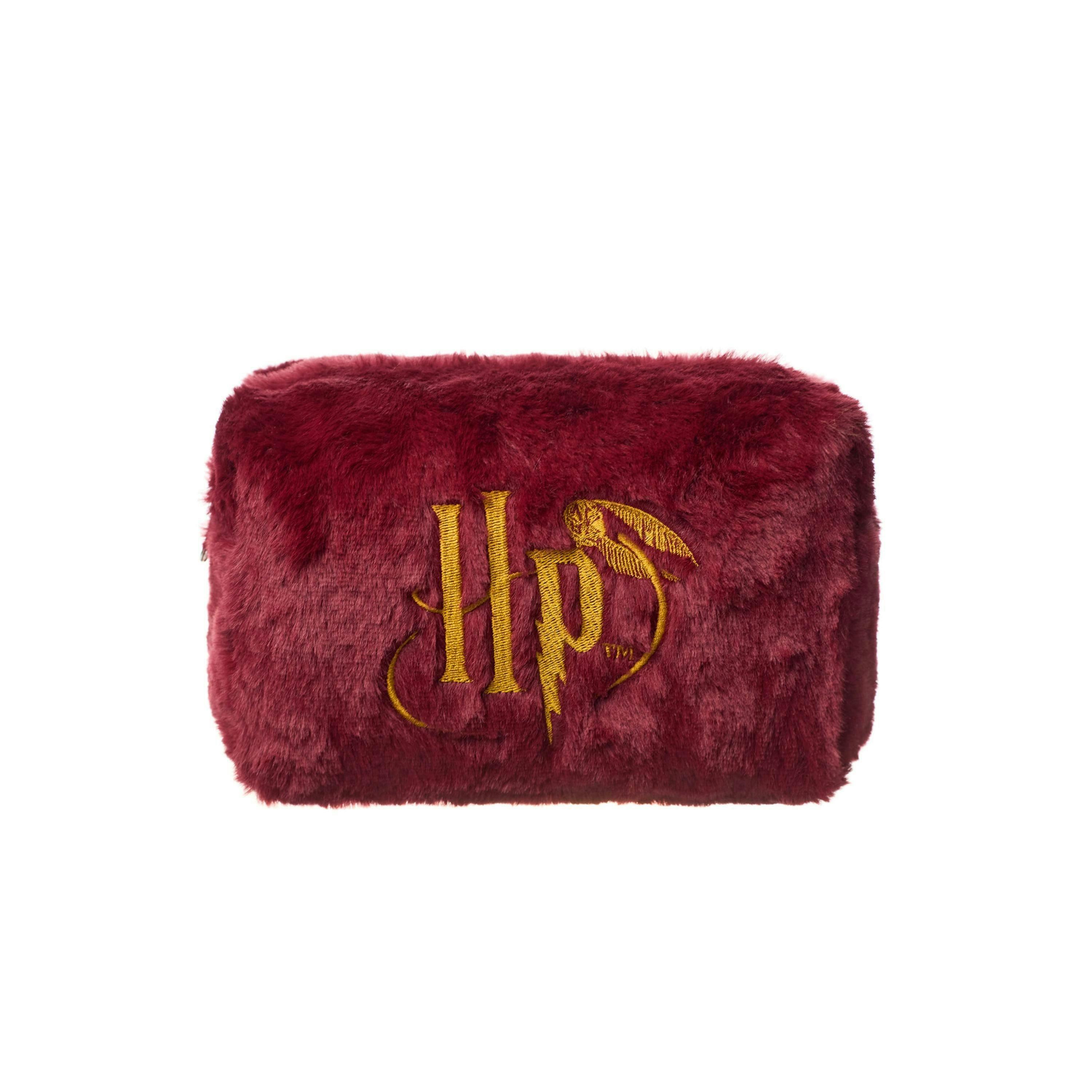 Harry Potter Womens Red Golden Snitch Makeup Bag and Mirror (One Size) by Vanilla Underground , view 3 of 6