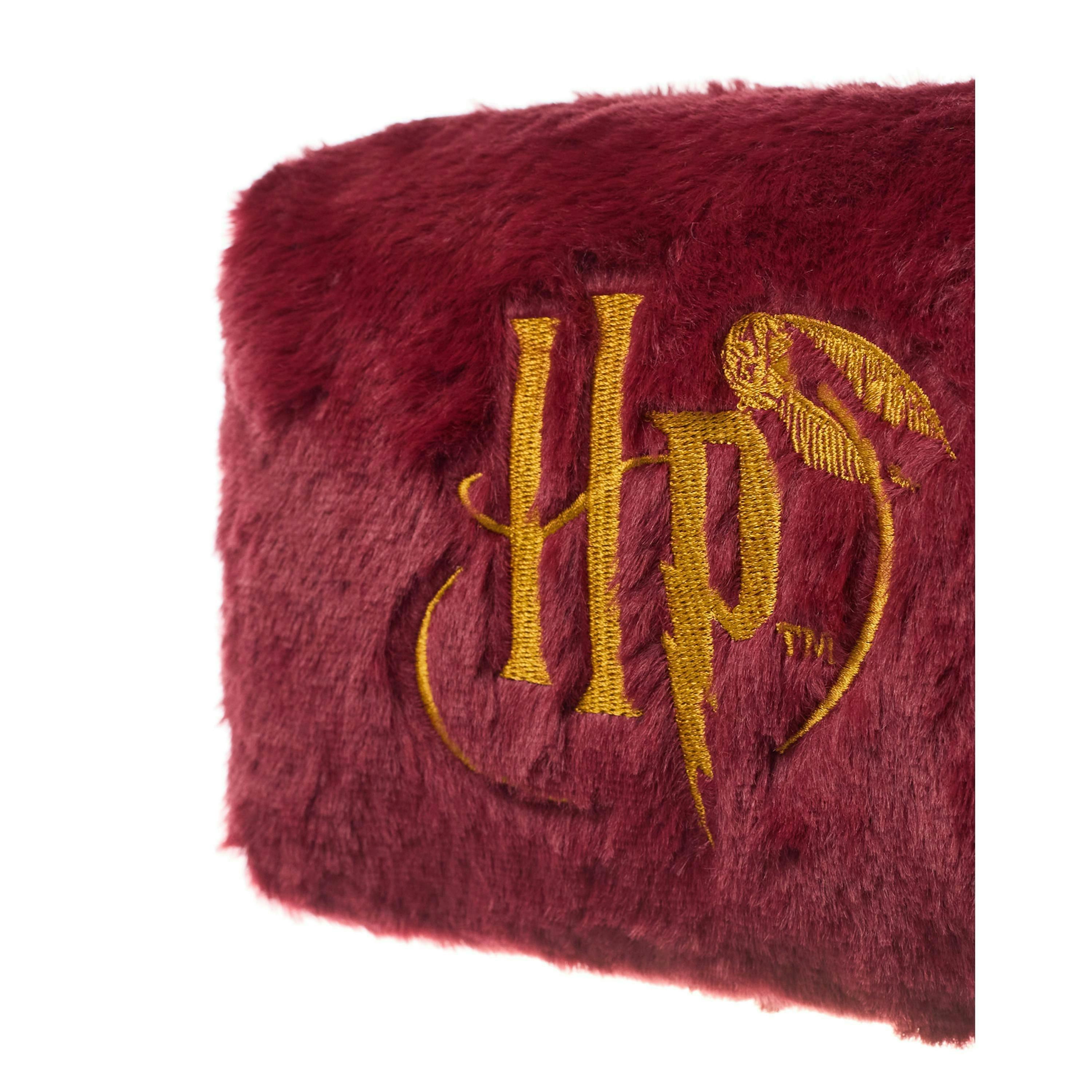 Harry Potter Womens Red Golden Snitch Makeup Bag and Mirror (One Size) by Vanilla Underground , view 5 of 6