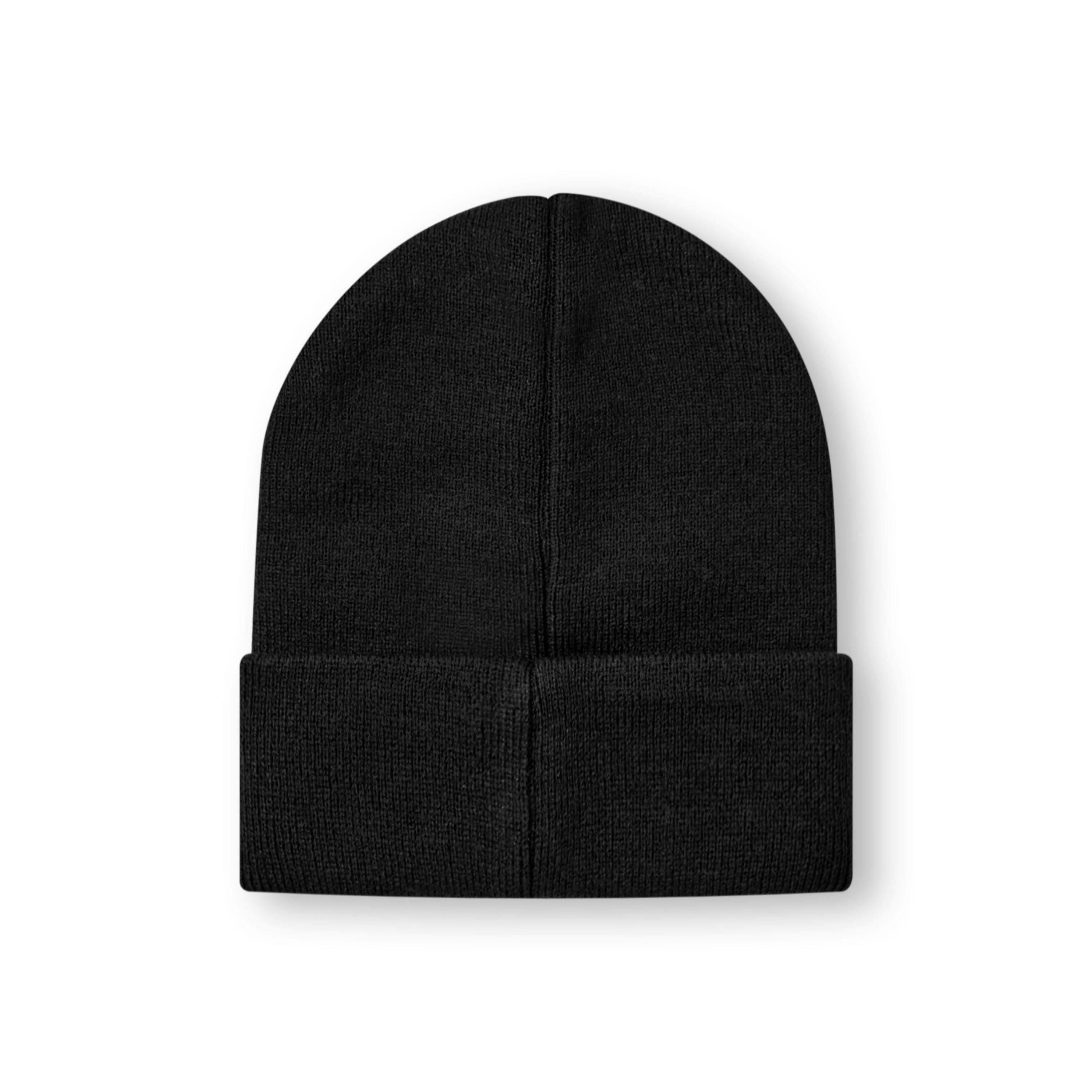Minecraft Boys Black Logo Beanie Hat (One Size) by Vanilla Underground , view 2 of 6