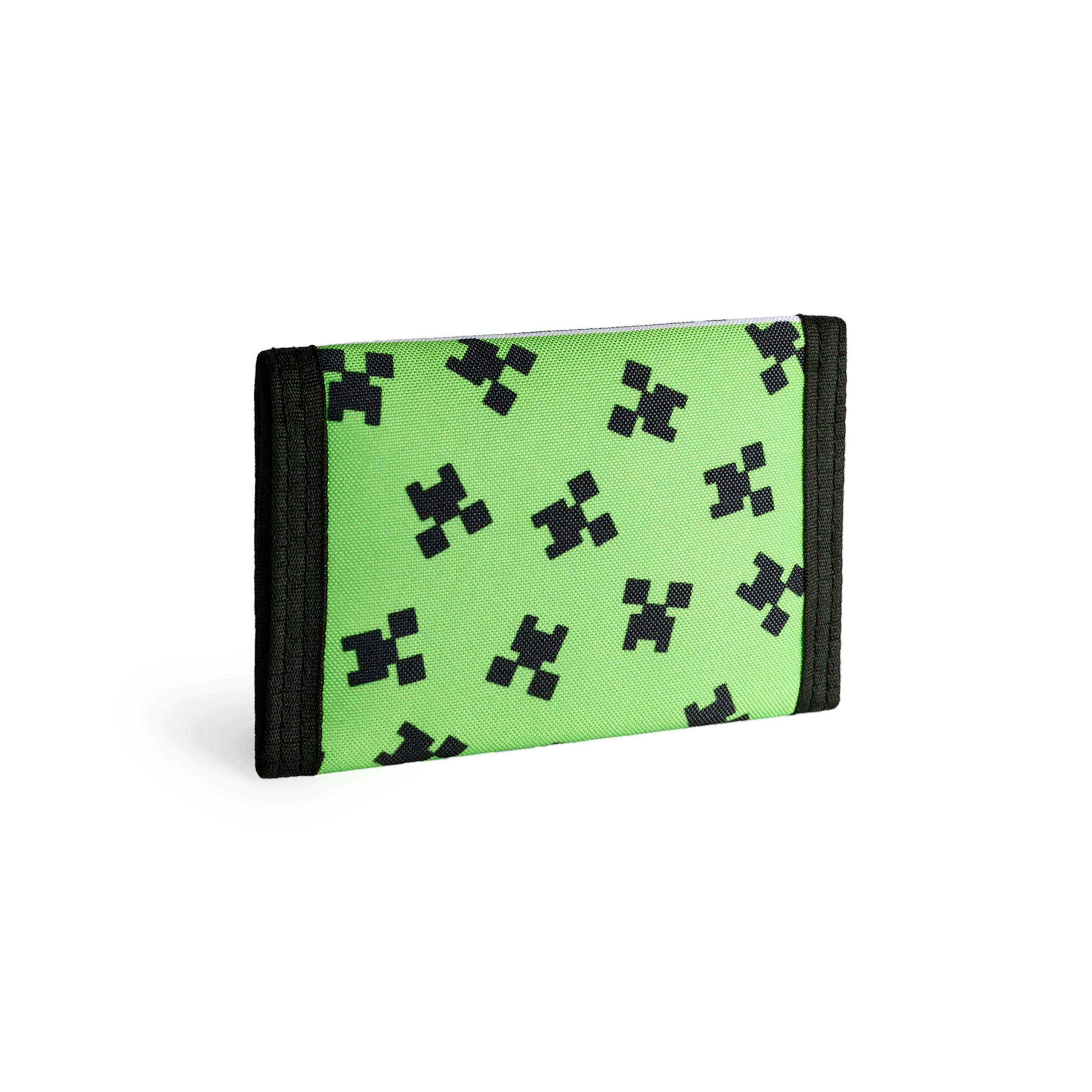 Minecraft Boys Green Creeper & TNT Strap Wallet (One Size) by Vanilla Underground , view 2 of 6