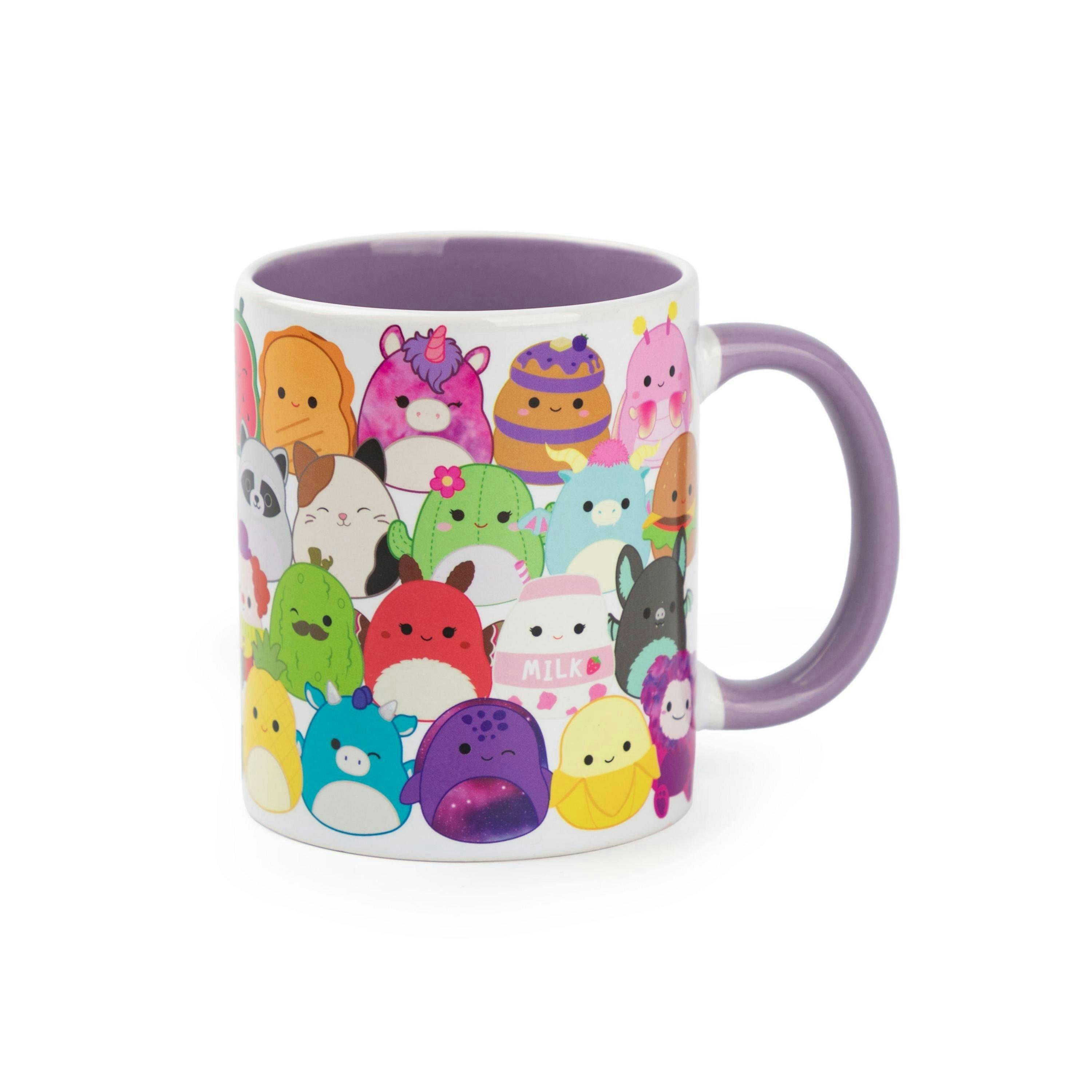 Squishmallows Womens Purple Multi Character Mug and Sock Gift Set (One Size) by Vanilla Underground , view 2 of 6