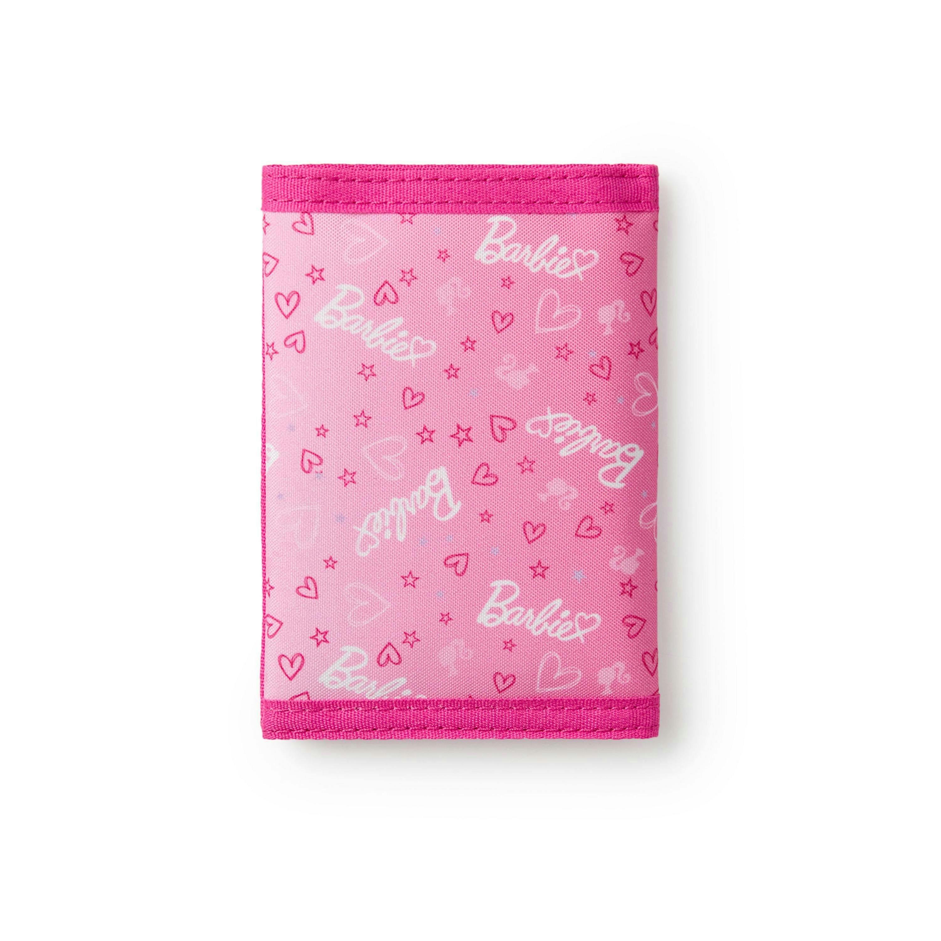 Barbie Girls Pink Logo Velcro Wallet (One Size) by Vanilla Underground , view 2 of 6