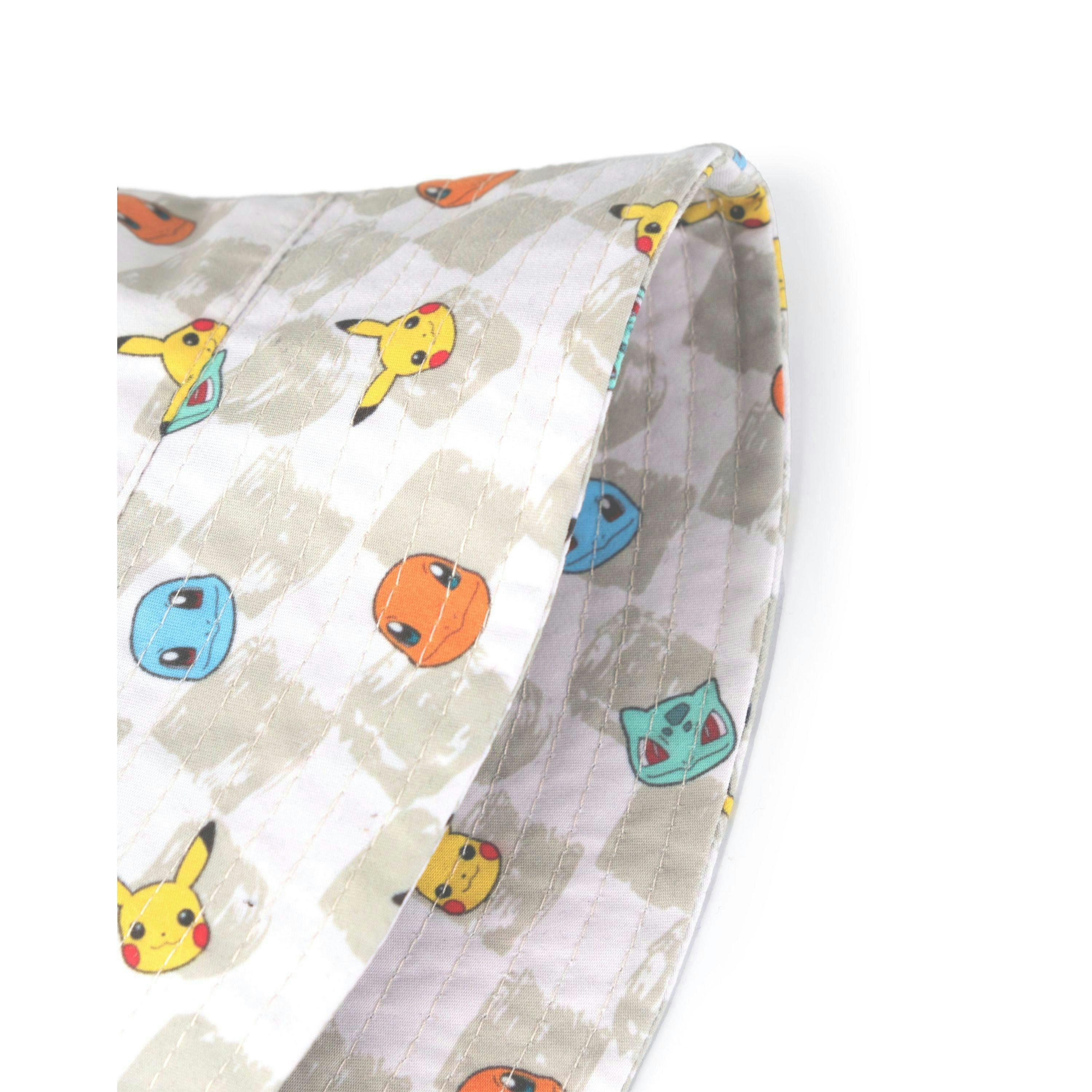 Pokemon Unisex Kids Multicoloured Multi Character Bucket Hat (One Size) by Vanilla Underground , view 5 of 6
