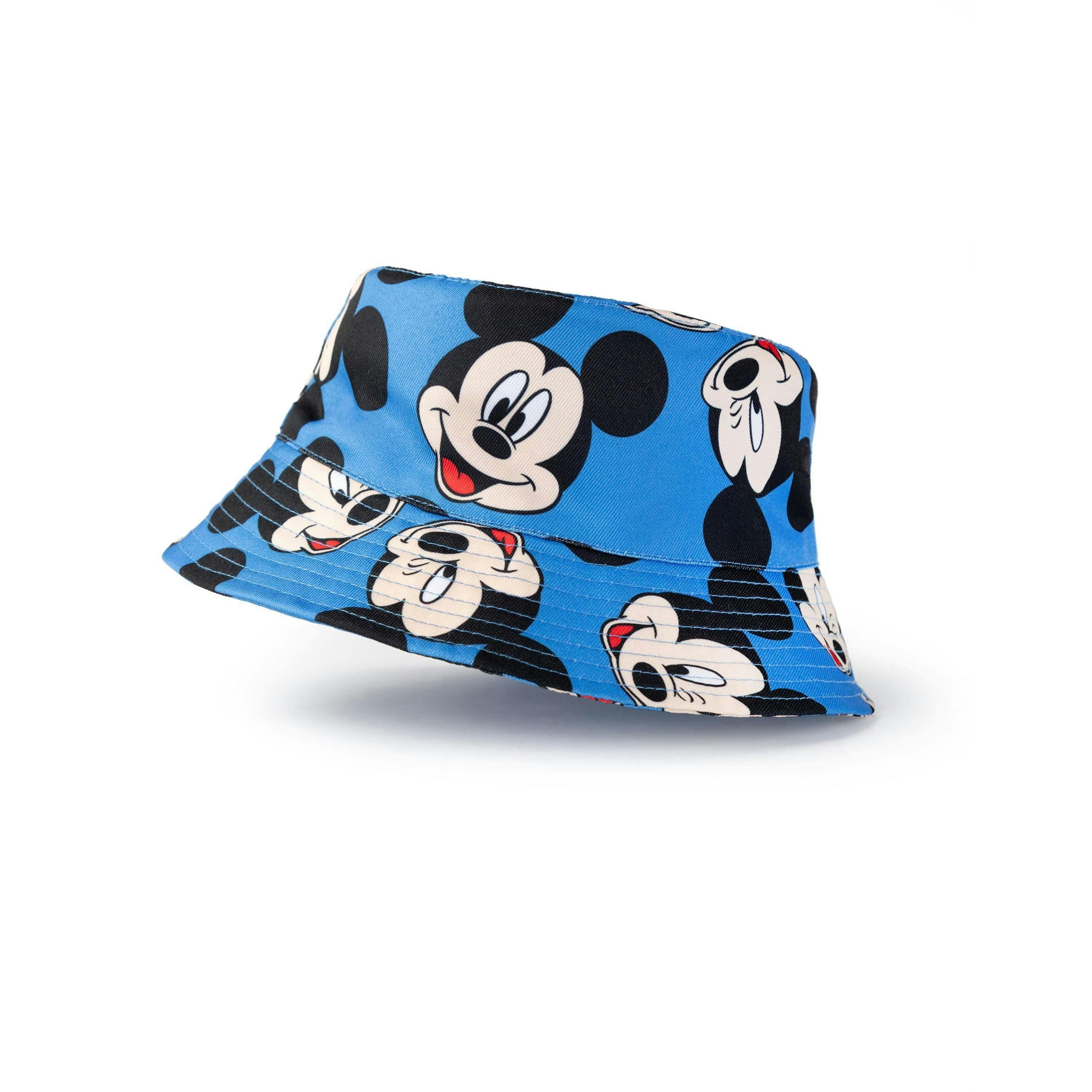 Disney Boys Blue Mickey Mouse Bucket Hat & Cap Set (One Size) by Vanilla Underground , view 3 of 6