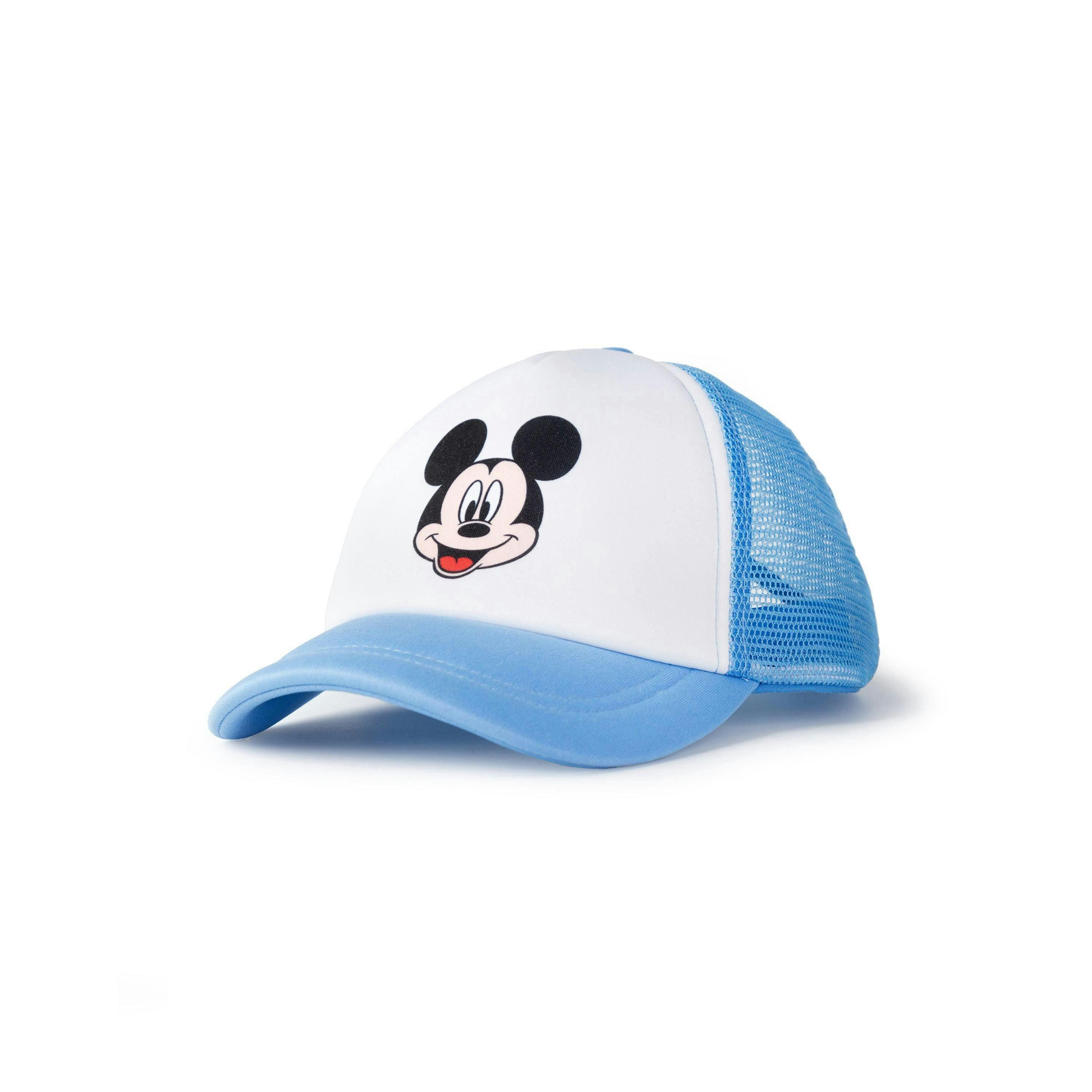 Disney Boys Blue Mickey Mouse Bucket Hat & Cap Set (One Size) by Vanilla Underground , view 4 of 6