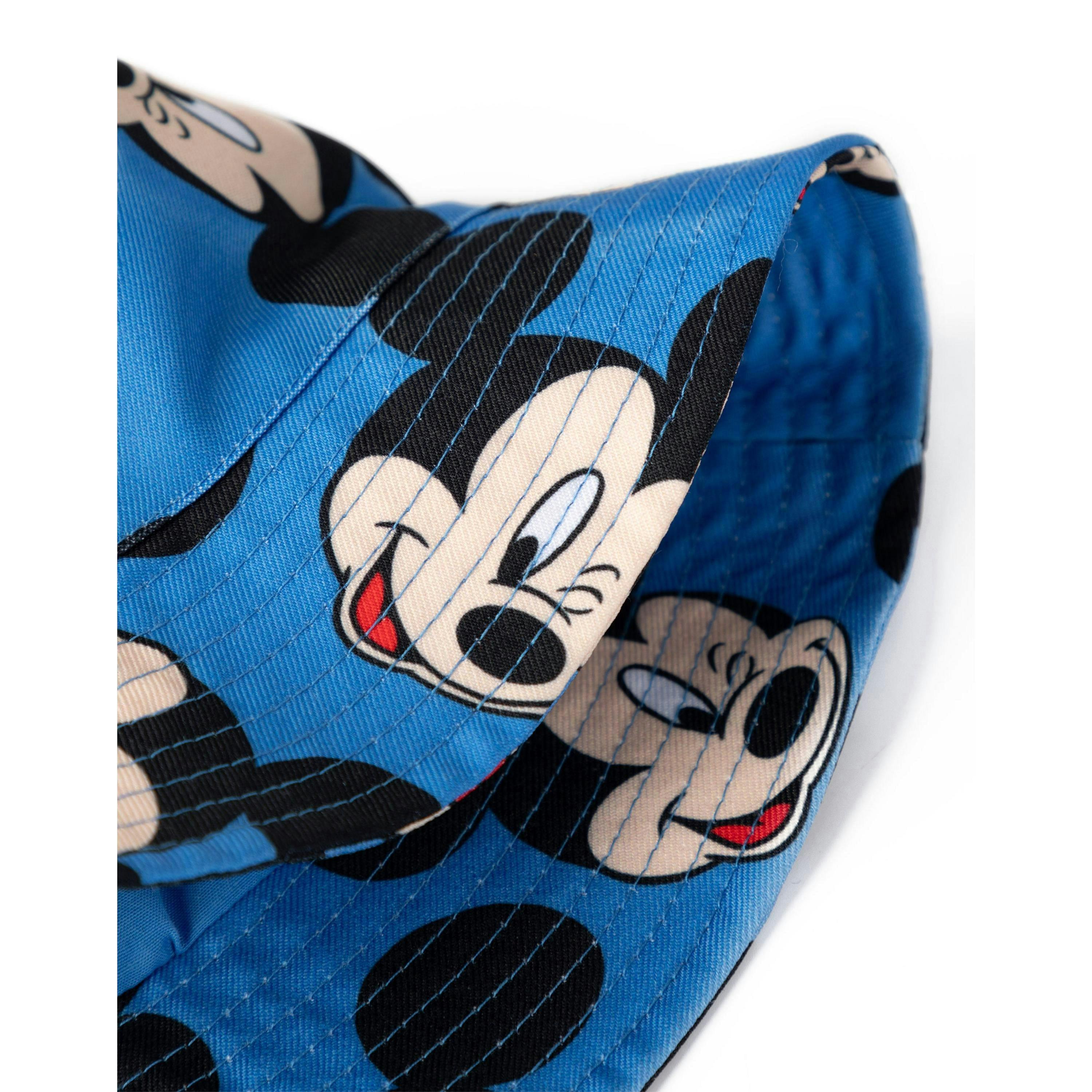 Disney Boys Blue Mickey Mouse Bucket Hat & Cap Set (One Size) by Vanilla Underground , view 5 of 6