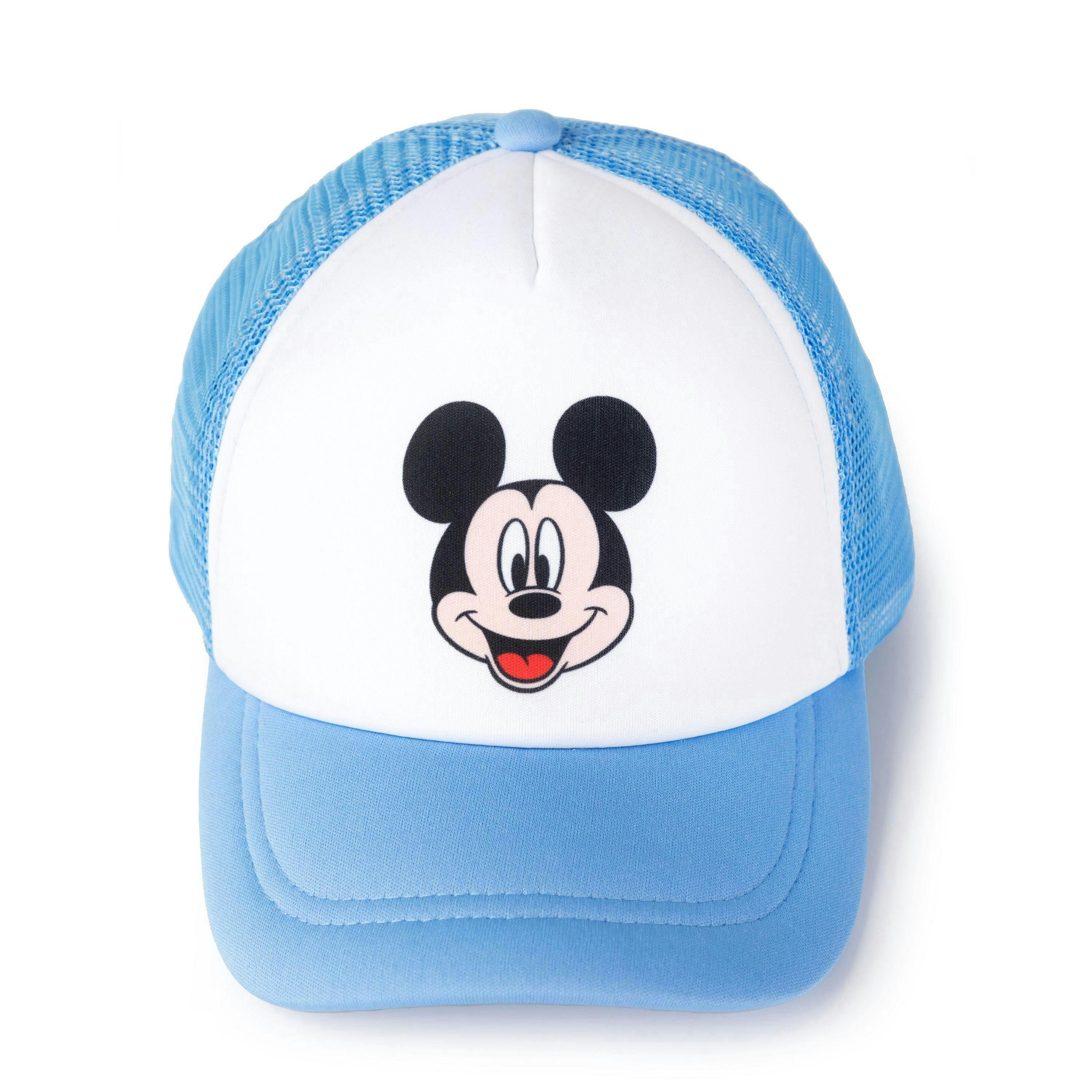Disney Boys Blue Mickey Mouse Bucket Hat & Cap Set (One Size) by Vanilla Underground , view 6 of 6
