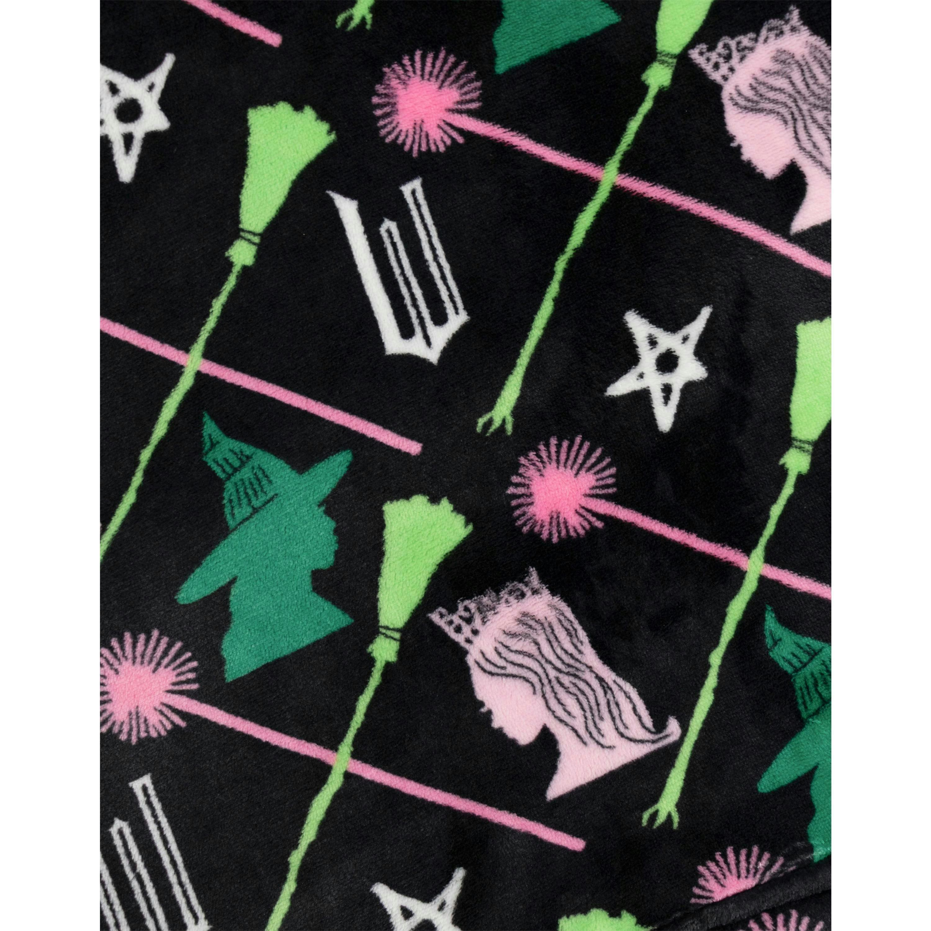 Wicked Girls Multicoloured Character Blanket Hoodie (One Size) by Vanilla Underground , view 6 of 6