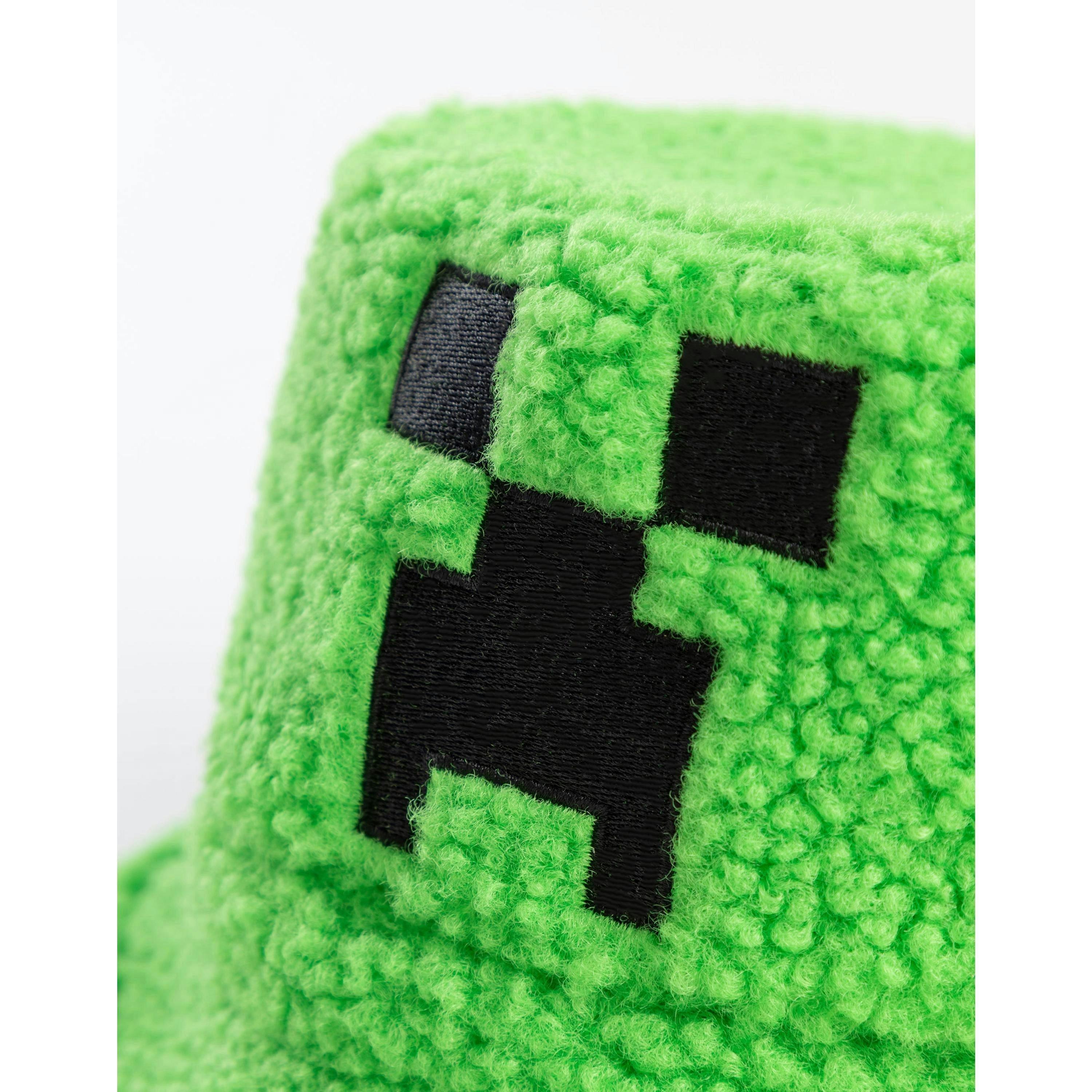 Minecraft Boys Green Borg Character Bucket Hat (One Size) by Vanilla Underground , view 3 of 6