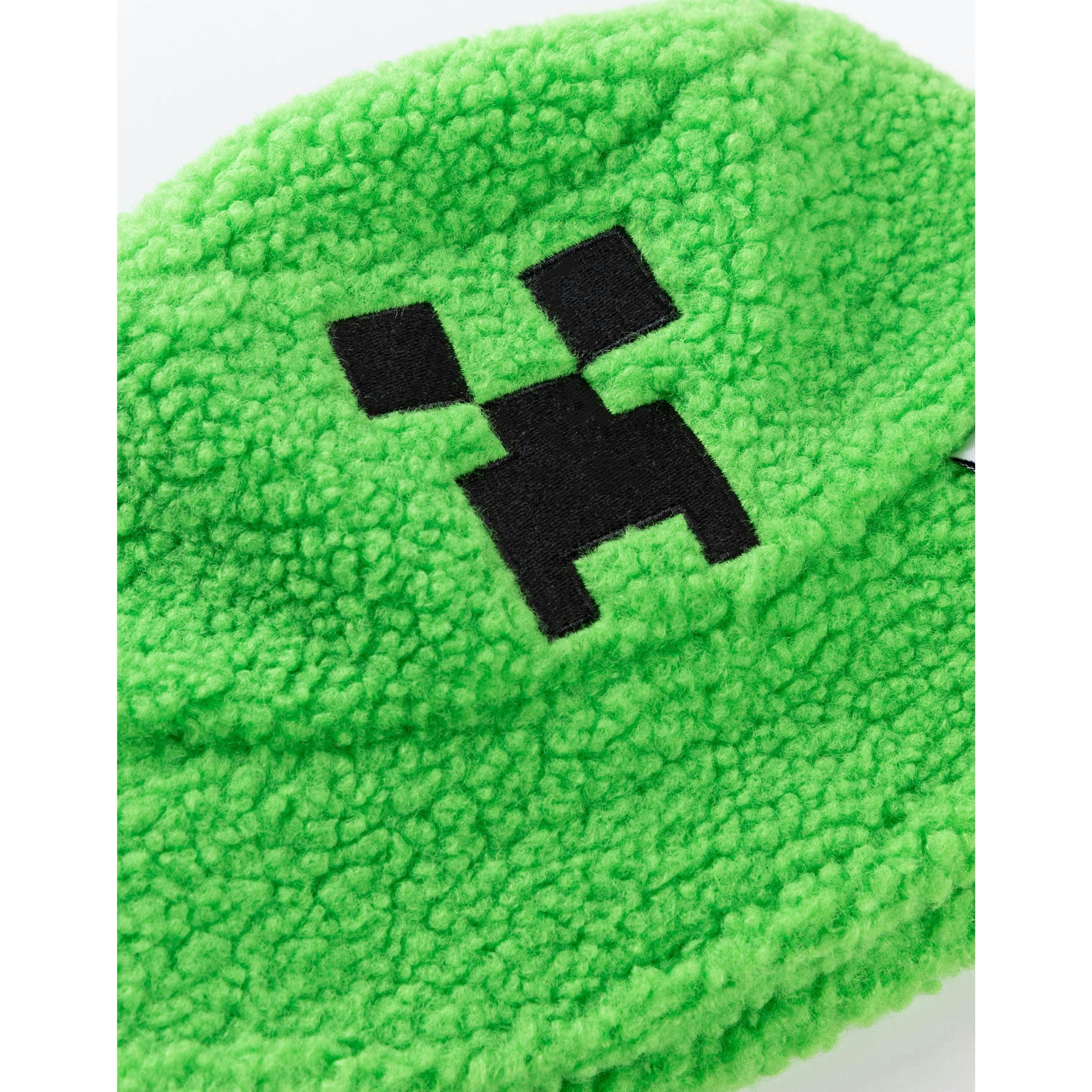 Minecraft Boys Green Borg Character Bucket Hat (One Size) by Vanilla Underground , view 5 of 6