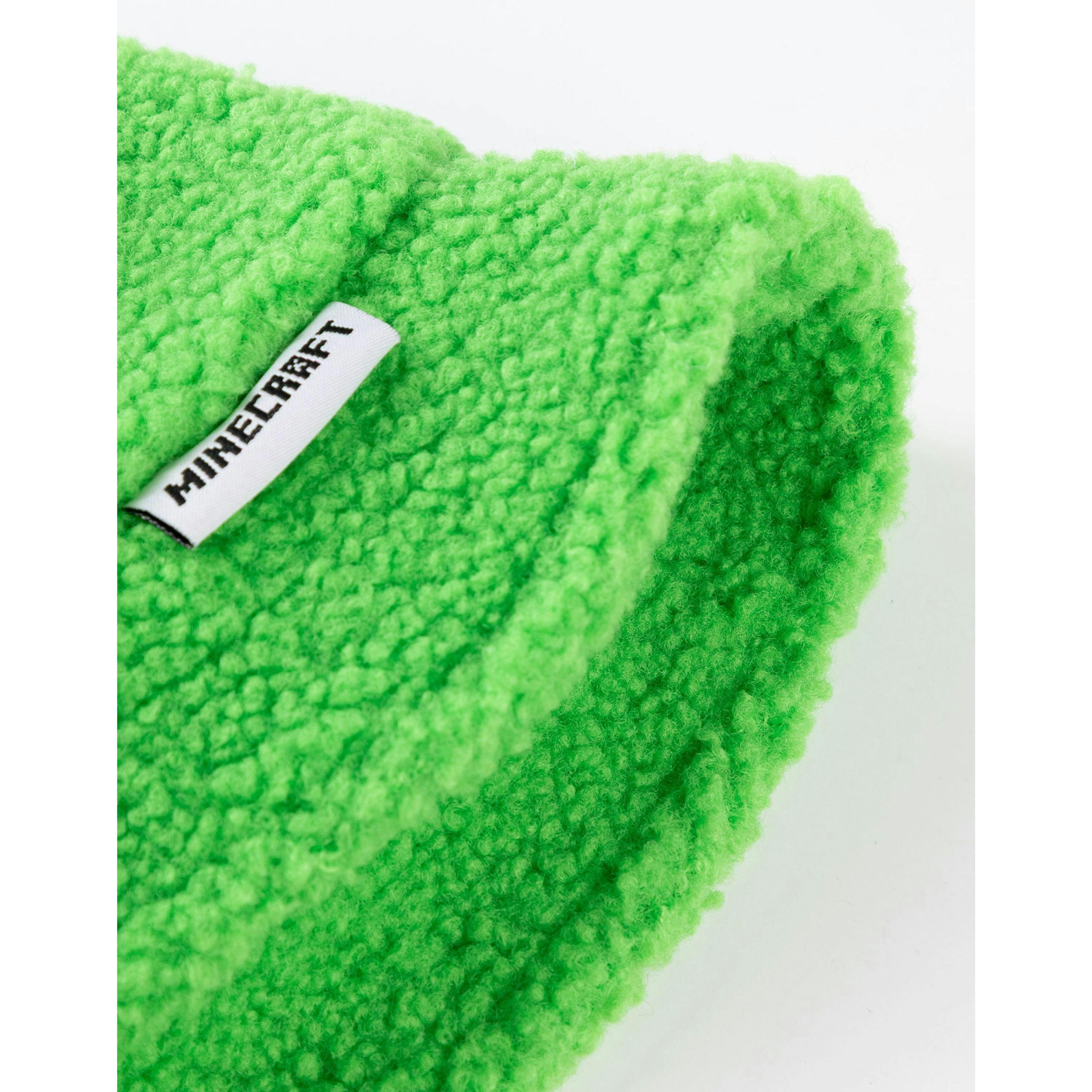 Minecraft Boys Green Borg Character Bucket Hat (One Size) by Vanilla Underground , view 6 of 6