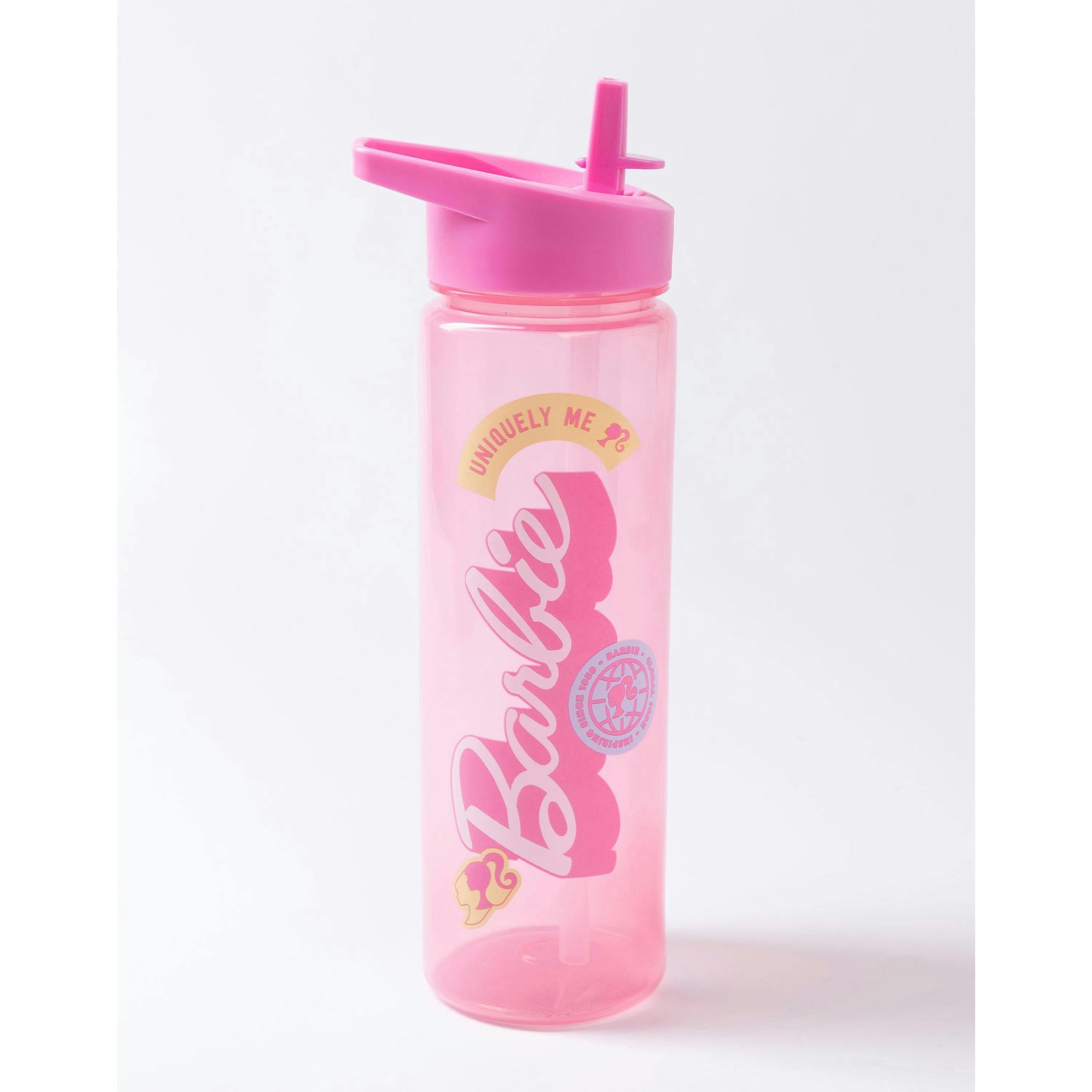 Barbie Girls Pink Stronger Together Lunch Bag Bottle and Snack Pot (One Size) by Vanilla Underground , view 2 of 6
