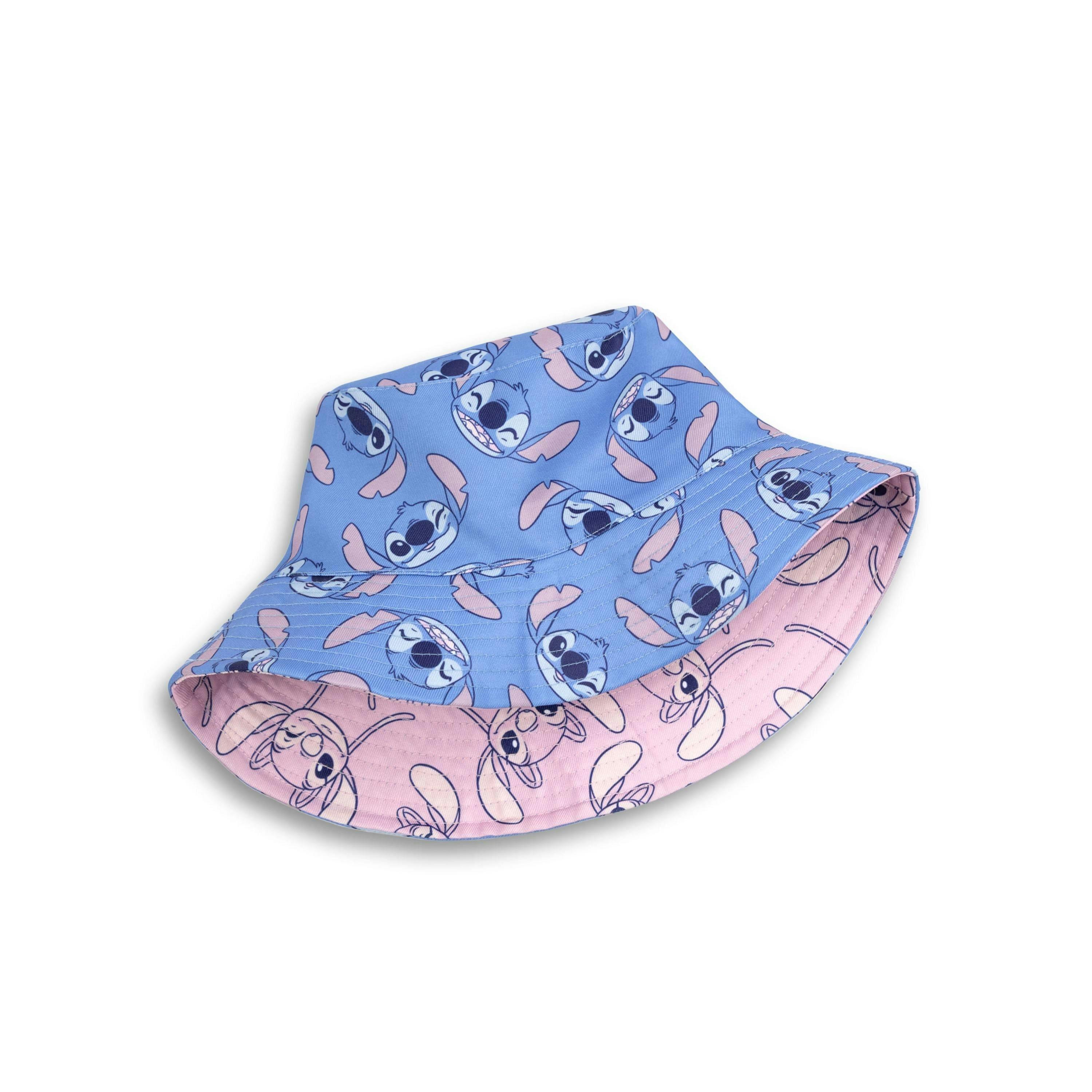 Disney Lilo and Stitch Girls Multicoloured Reversible Bucket Hat (One Size) by Vanilla Underground , view 1 of 6