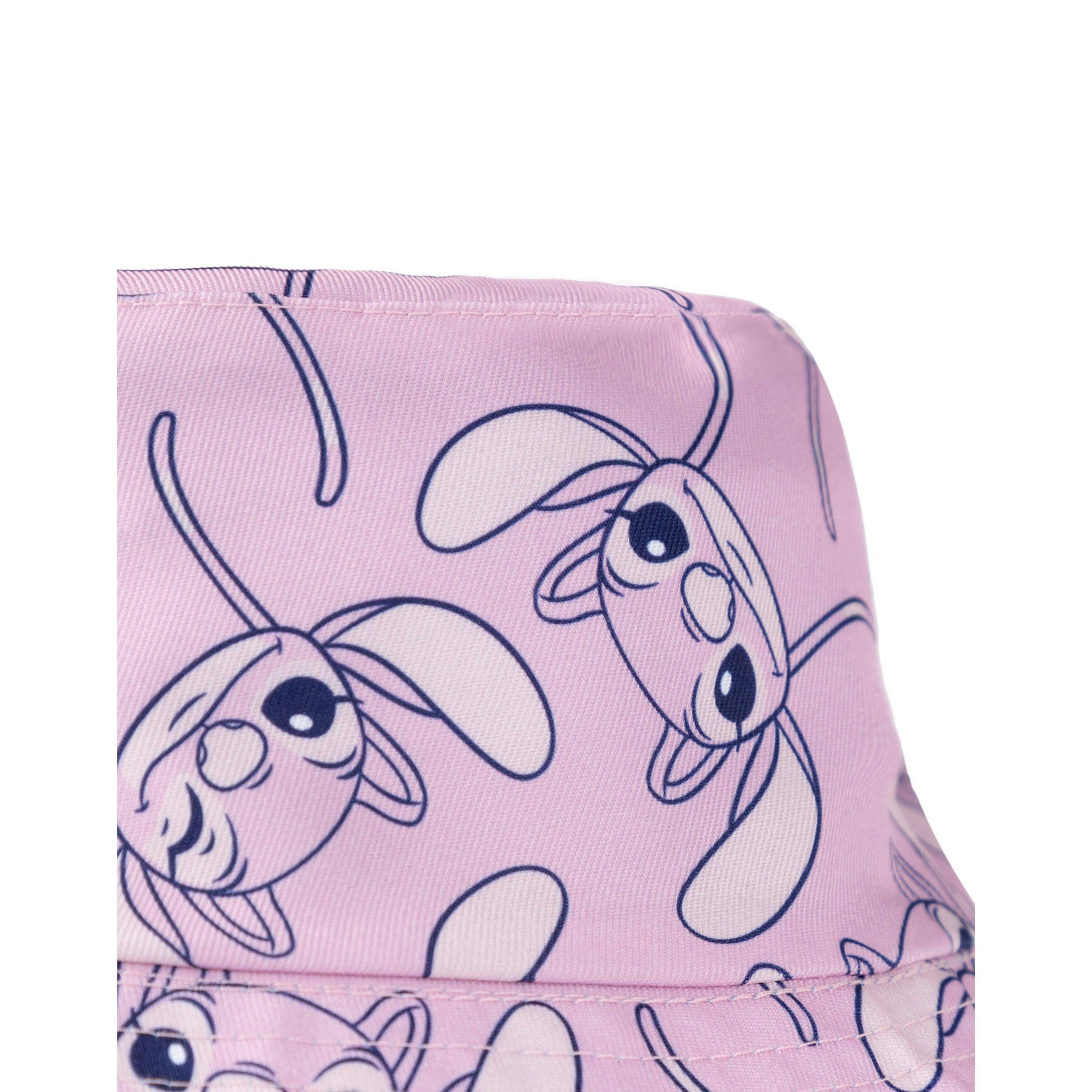 Disney Lilo and Stitch Girls Multicoloured Reversible Bucket Hat (One Size) by Vanilla Underground , view 4 of 6