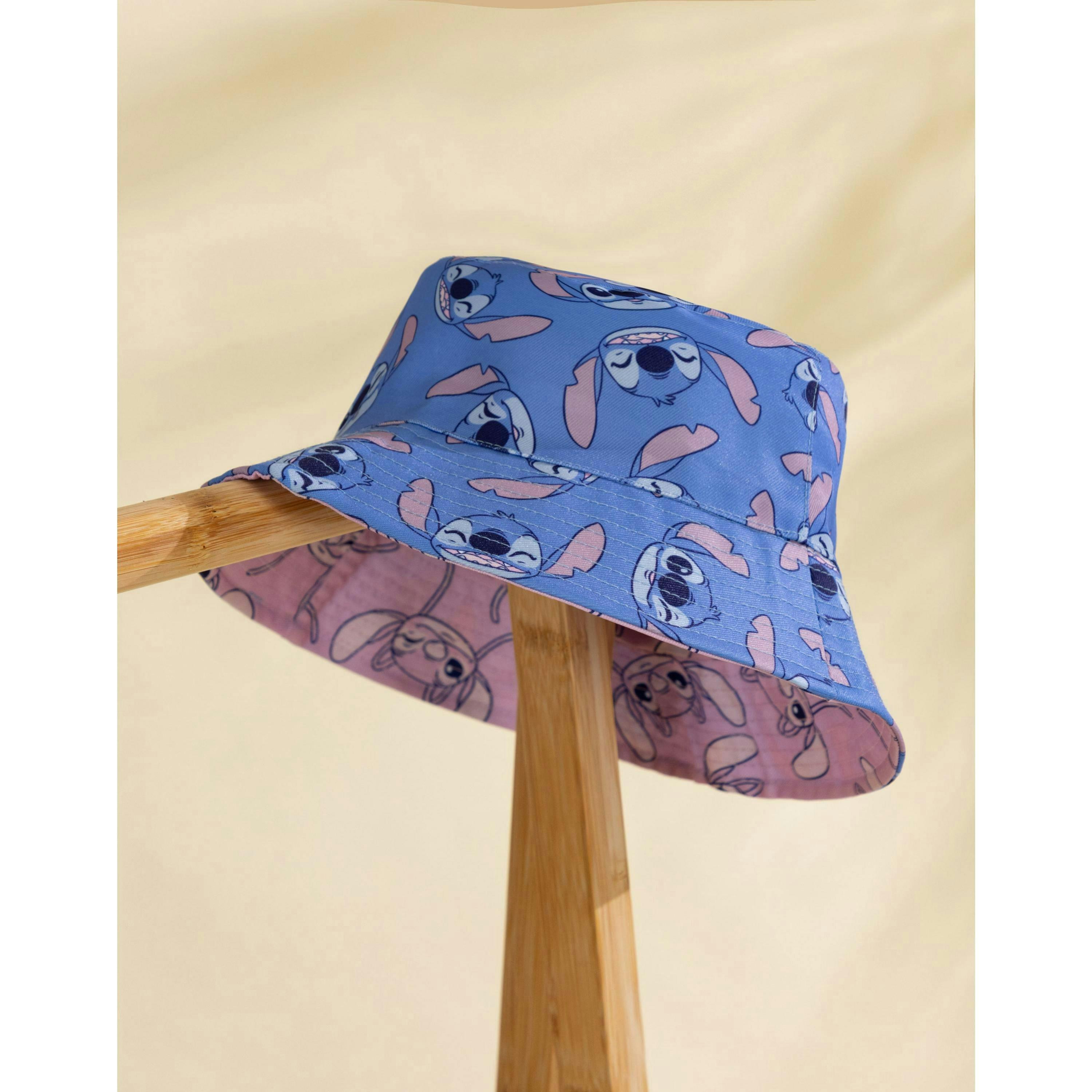 Disney Lilo and Stitch Girls Multicoloured Reversible Bucket Hat (One Size) by Vanilla Underground , view 5 of 6