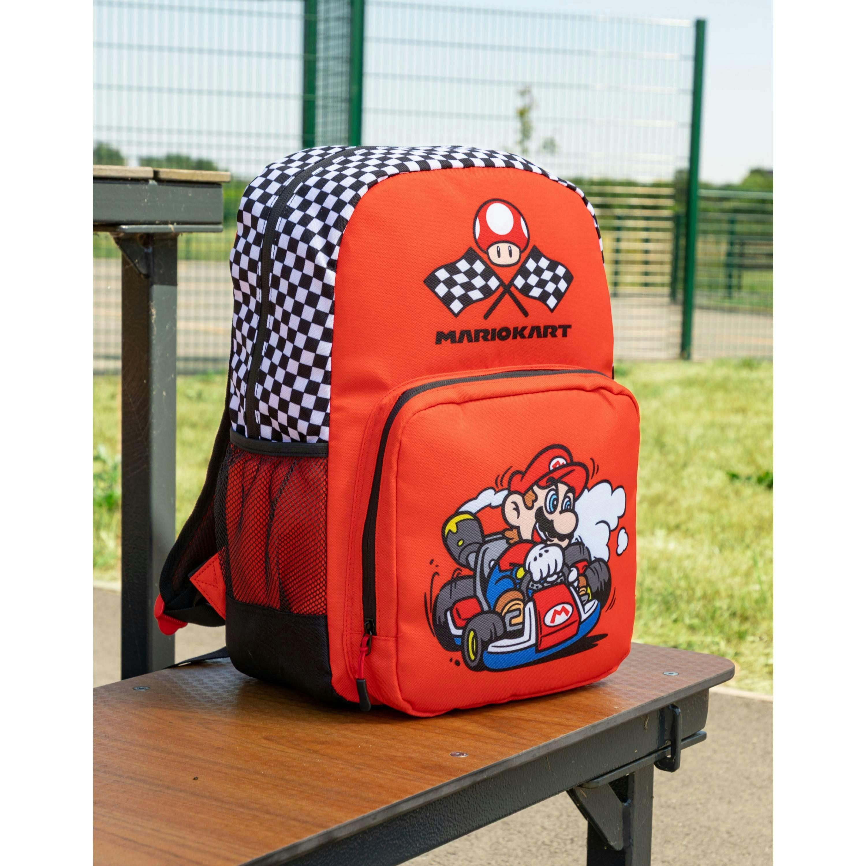 Nintendo Unisex Kids Red Mario Backpack (One Size) by Vanilla Underground , view 3 of 6
