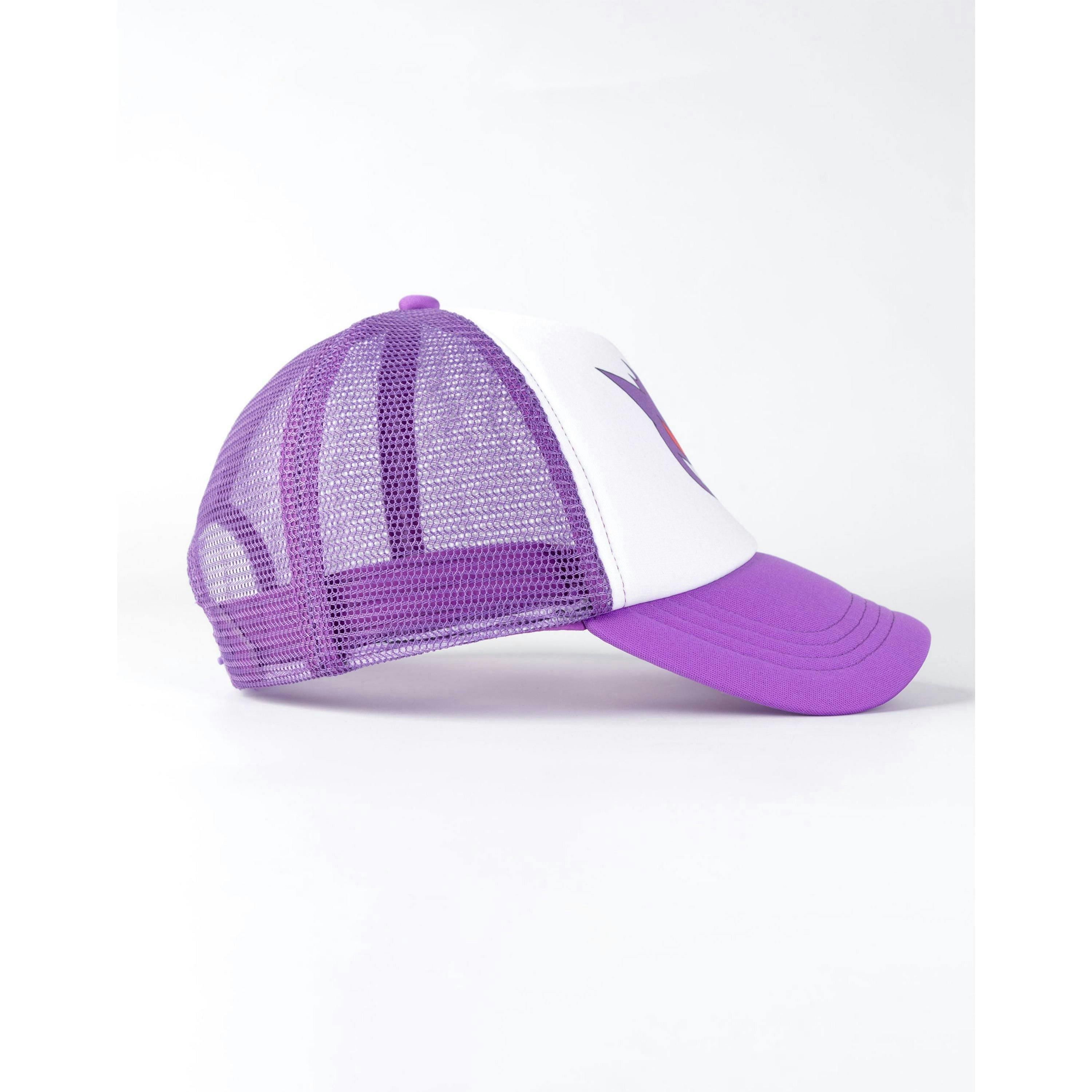 Pokemon Unisex Kids Purple Gengar Adjustable Curved Peak Cap (One Size) by Vanilla Underground , view 4 of 6