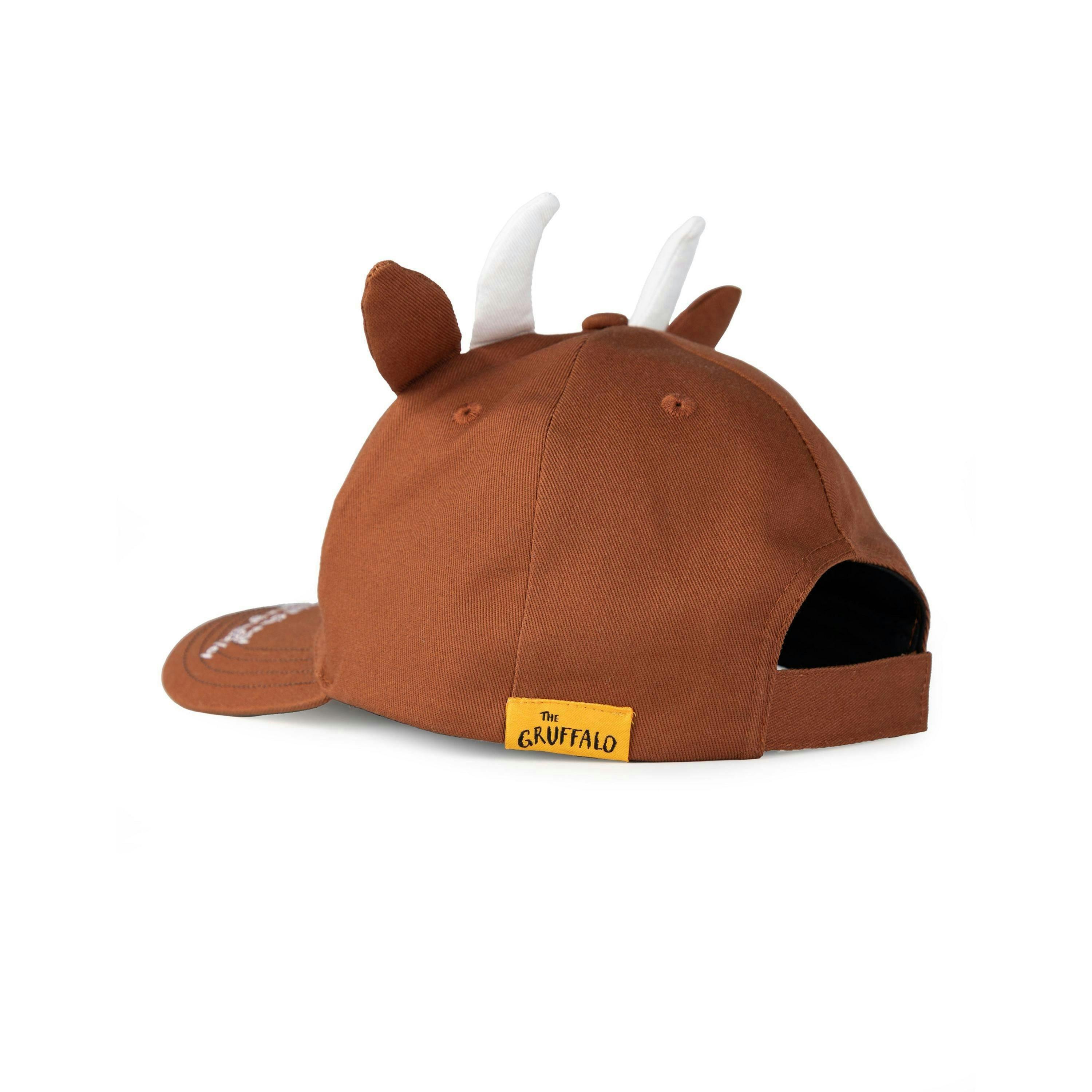 Gruffalo & Friends Boys Brown Reversible Character Bucket Hat & Cap Set (One Size) by Vanilla Underground , view 2 of 6