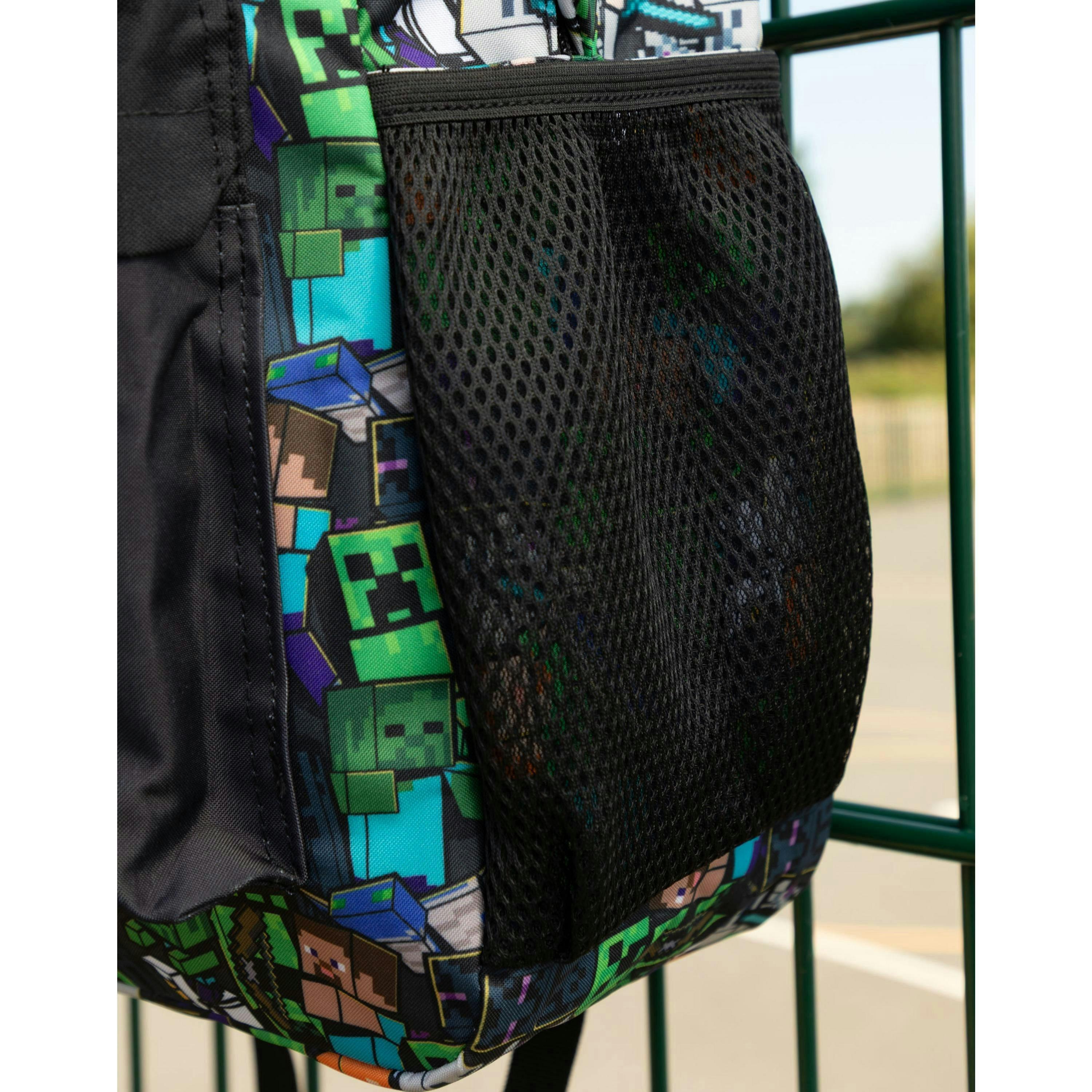 Minecraft Unisex Kids Multicoloured Movie Backpack (One Size) by Vanilla Underground , view 6 of 6