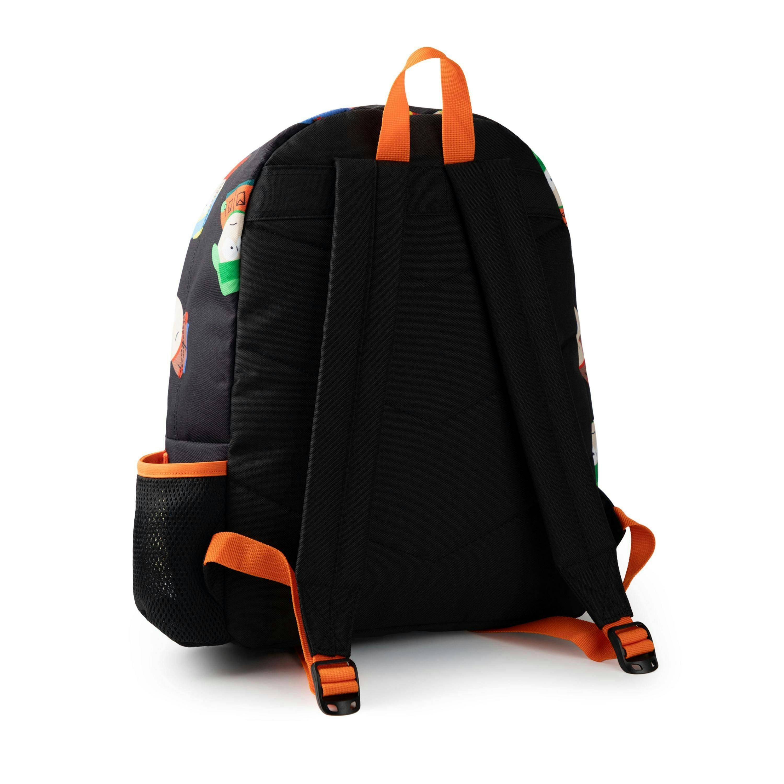 South Park Unisex Multicoloured Character All Over Print Backpack (One Size) by Vanilla Underground , view 2 of 6