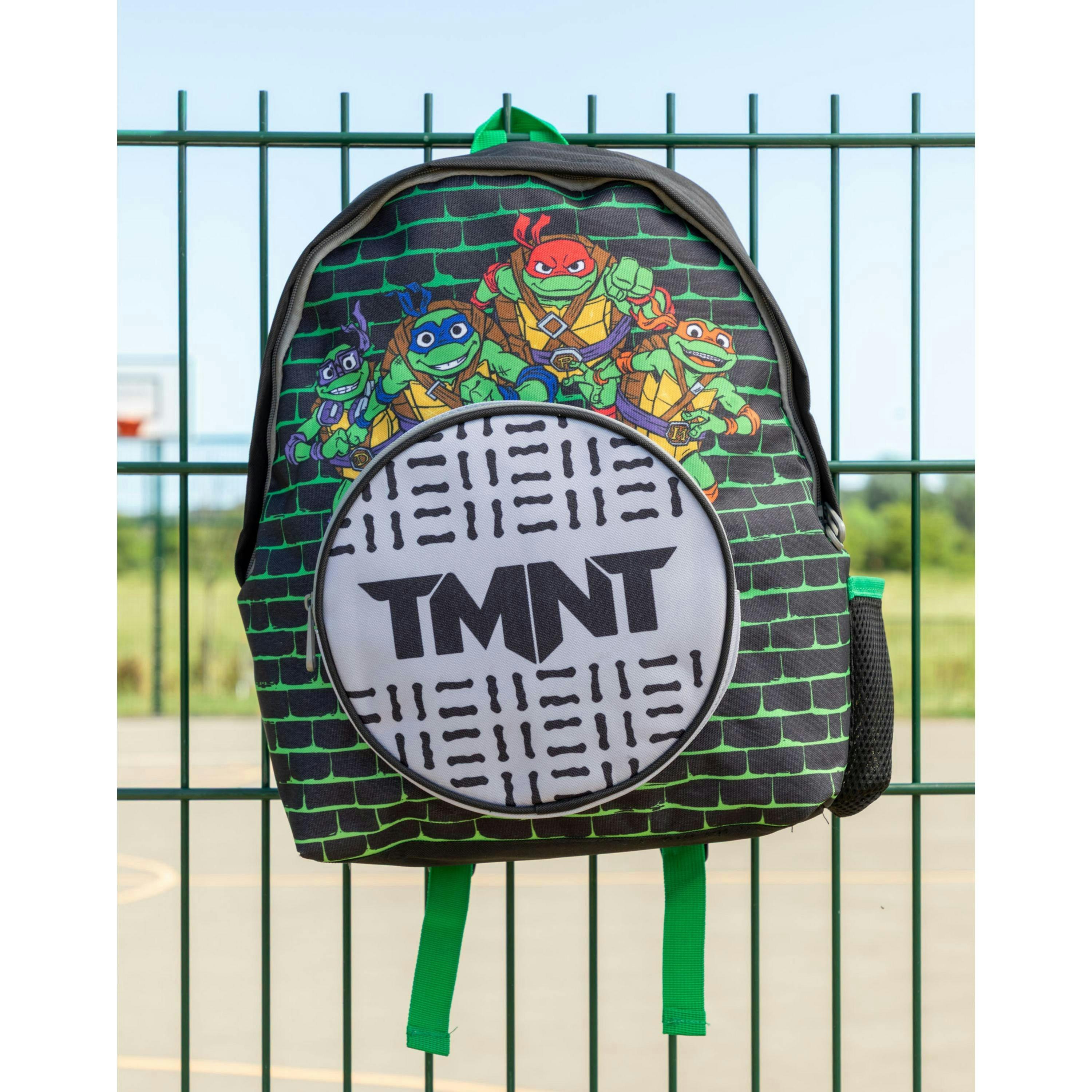 Teenage Mutant Ninja Turtles Unisex Kids Black Sewers Pocket Backpack (One Size) by Vanilla Underground , view 4 of 6