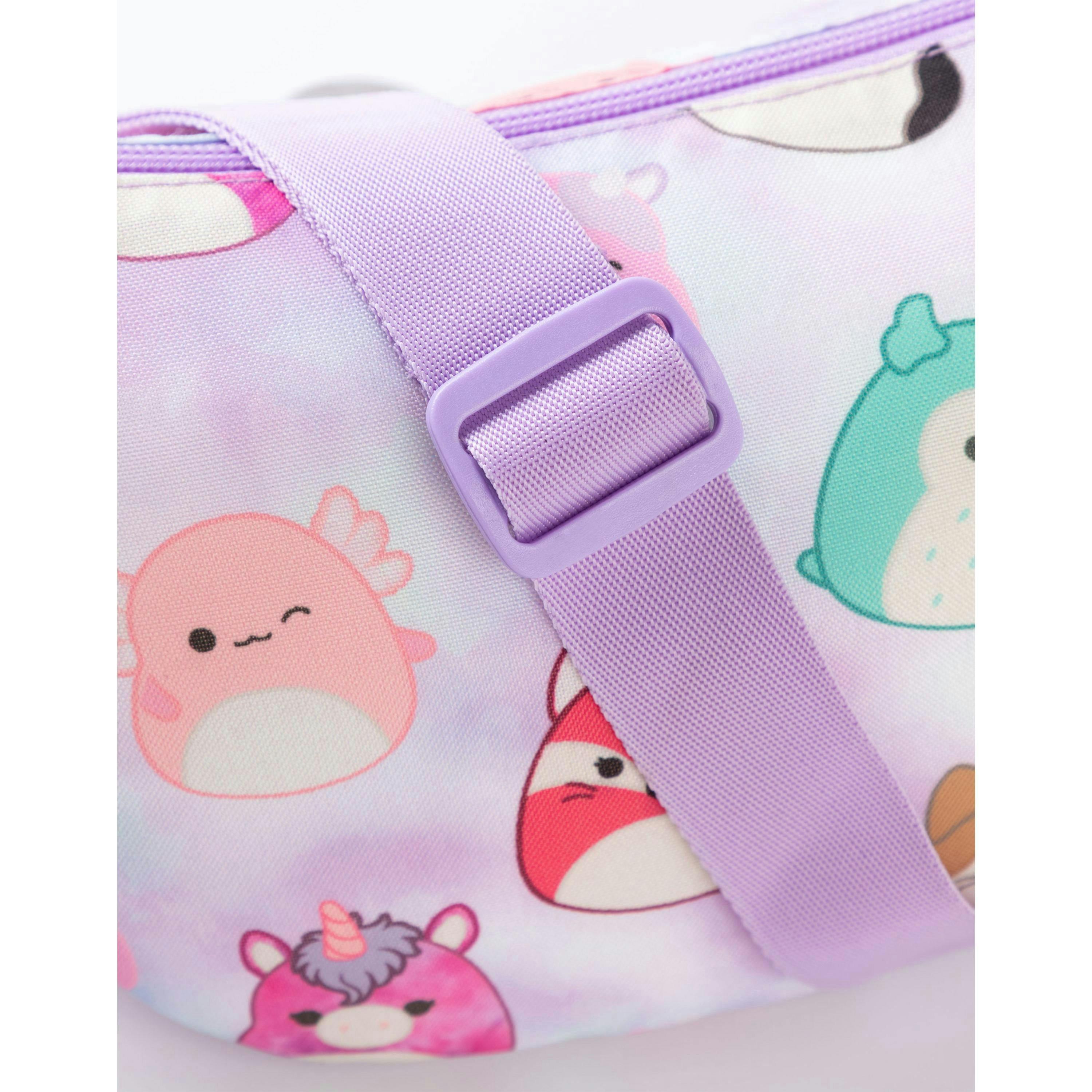 Squishmallows Girls Multicoloured Character All Over Print Body Bag (One Size) by Vanilla Underground , view 3 of 6