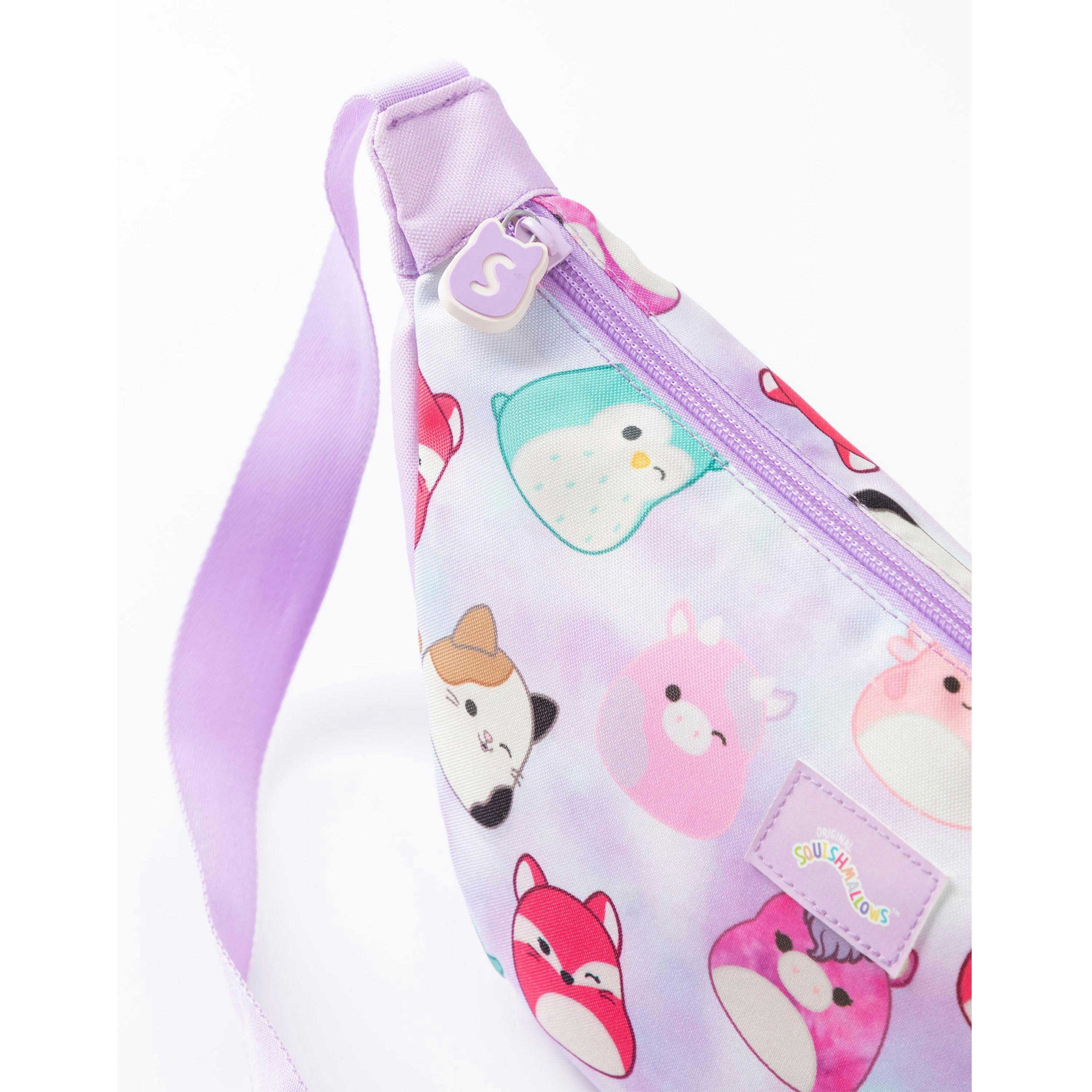 Squishmallows Girls Multicoloured Character All Over Print Body Bag (One Size) by Vanilla Underground , view 4 of 6