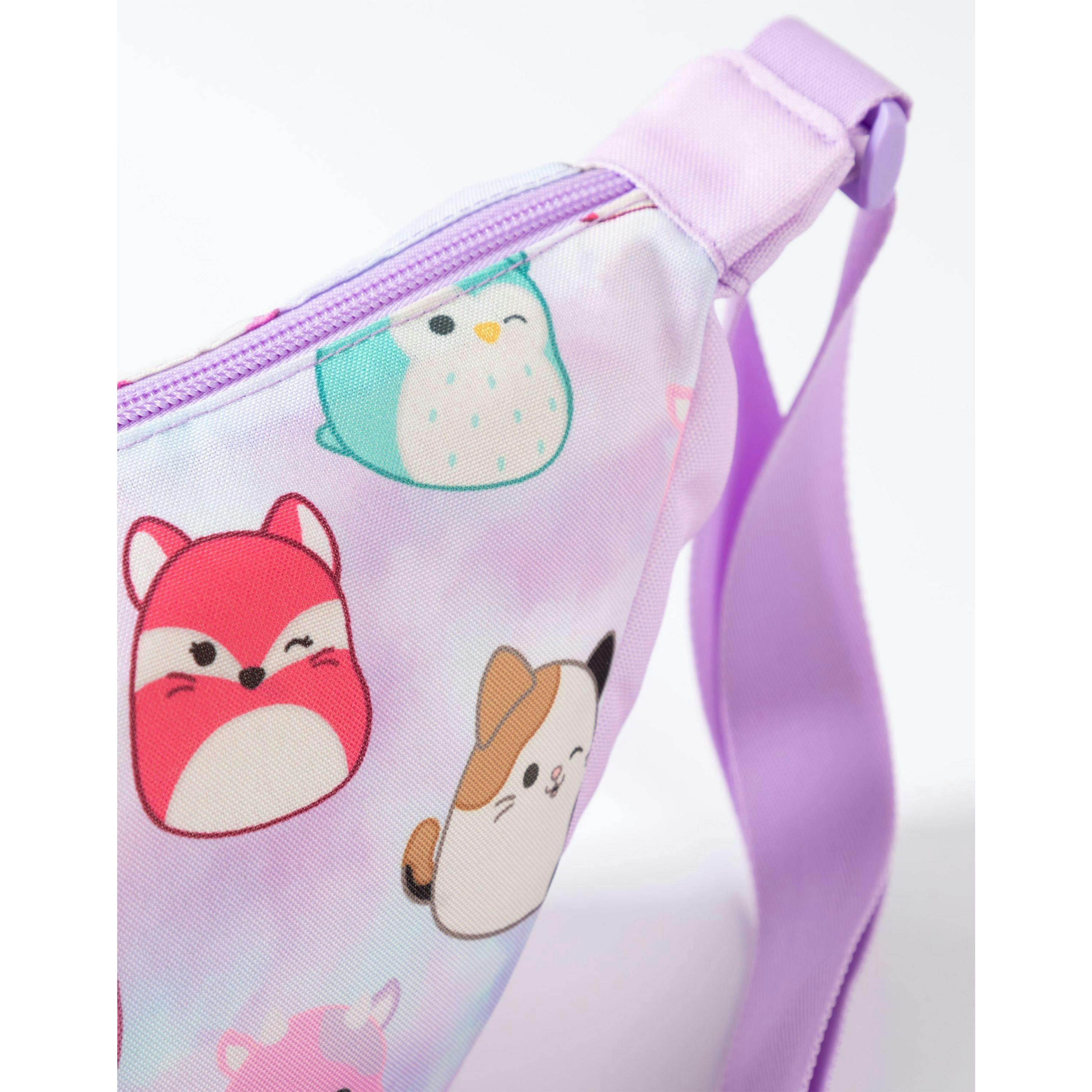 Squishmallows Girls Multicoloured Character All Over Print Body Bag (One Size) by Vanilla Underground , view 5 of 6