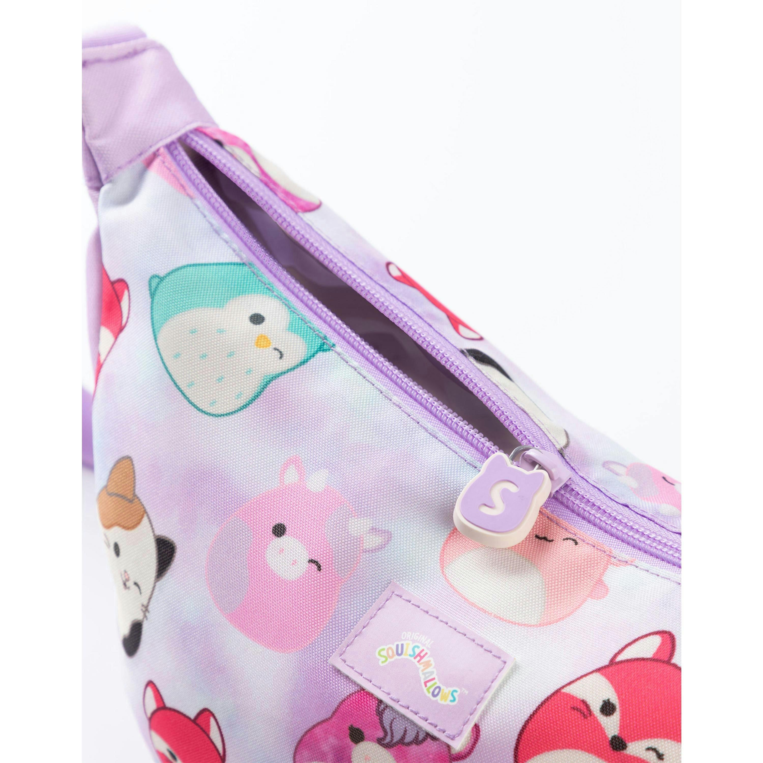 Squishmallows Girls Multicoloured Character All Over Print Body Bag (One Size) by Vanilla Underground , view 6 of 6