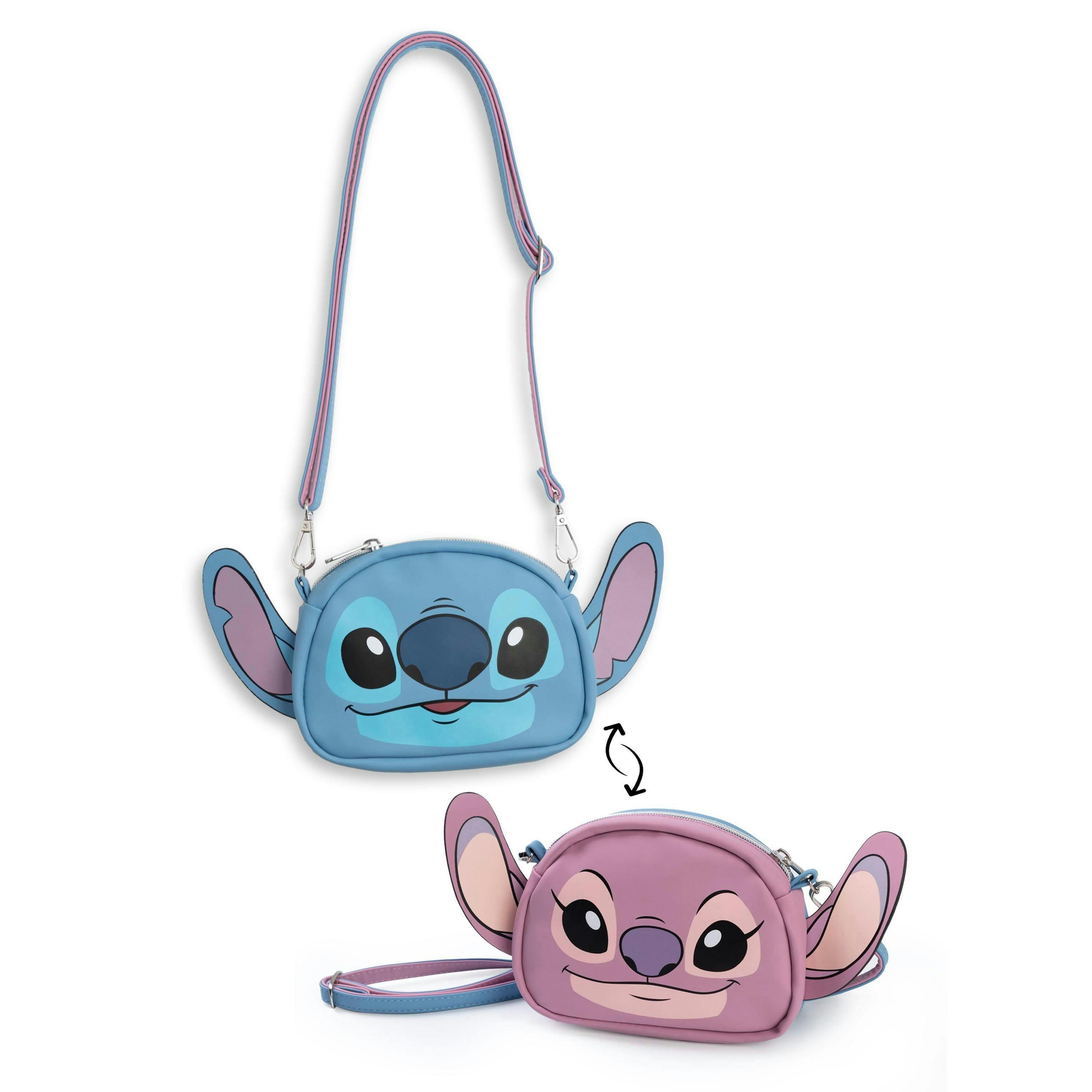 Lilo & Stitch Girls Blue Stitch Cross Body Bag (One Size) by Vanilla Underground , view 2 of 6