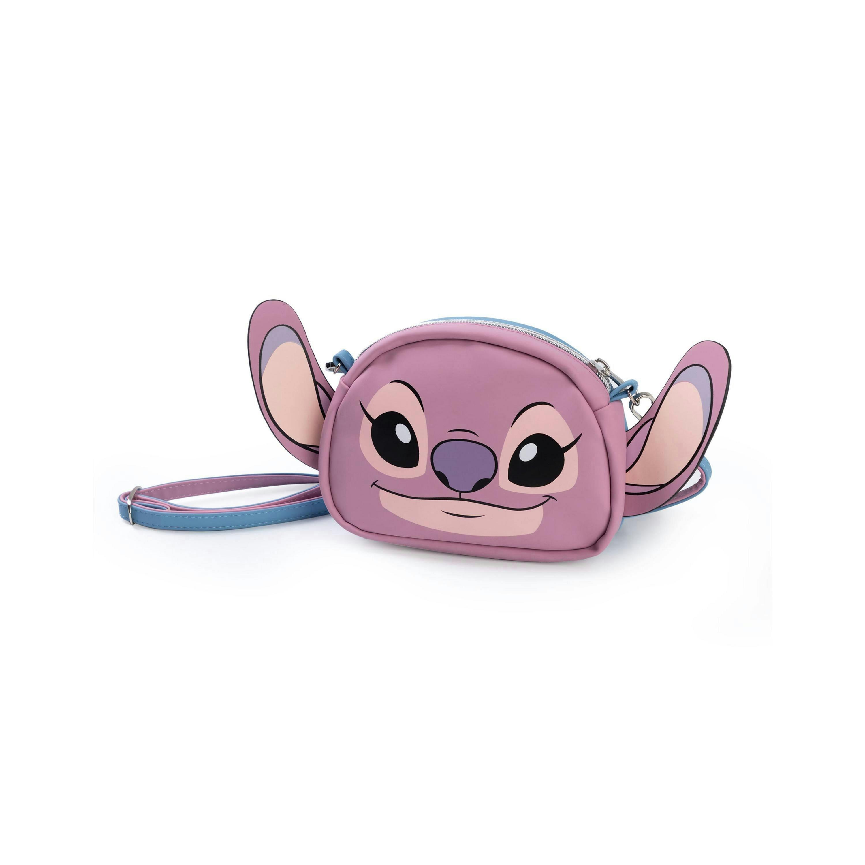 Lilo & Stitch Girls Blue Stitch Cross Body Bag (One Size) by Vanilla Underground , view 3 of 6