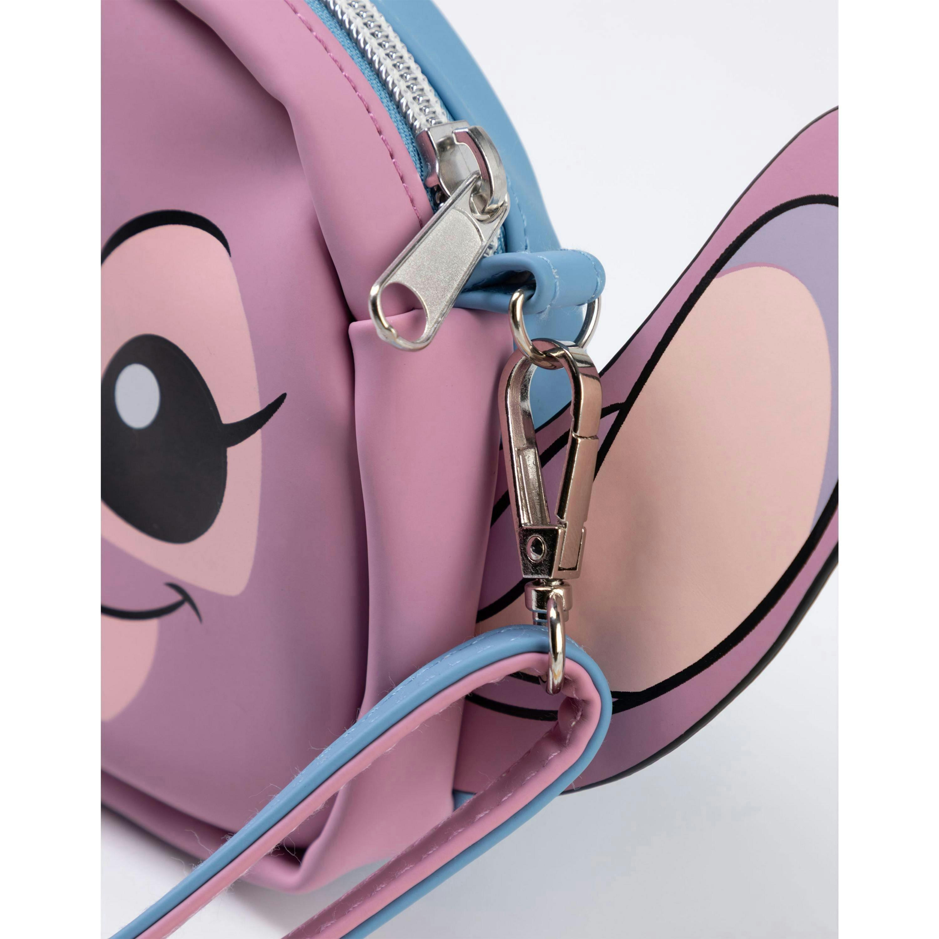 Lilo & Stitch Girls Blue Stitch Cross Body Bag (One Size) by Vanilla Underground , view 5 of 6