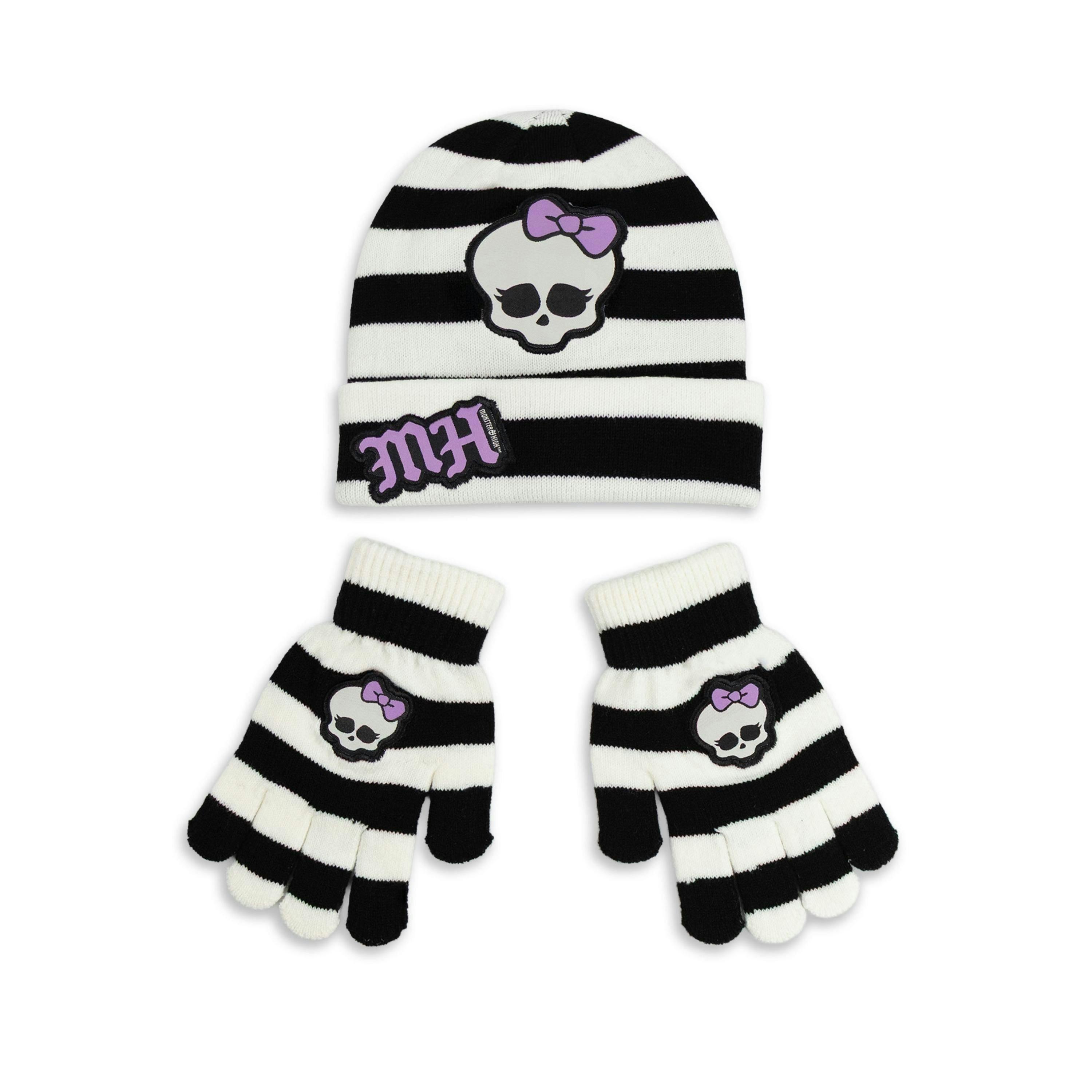 Monster High Girls Multicoloured Character Beanie and Gloves Set (One Size) by Vanilla Underground , view 1 of 6