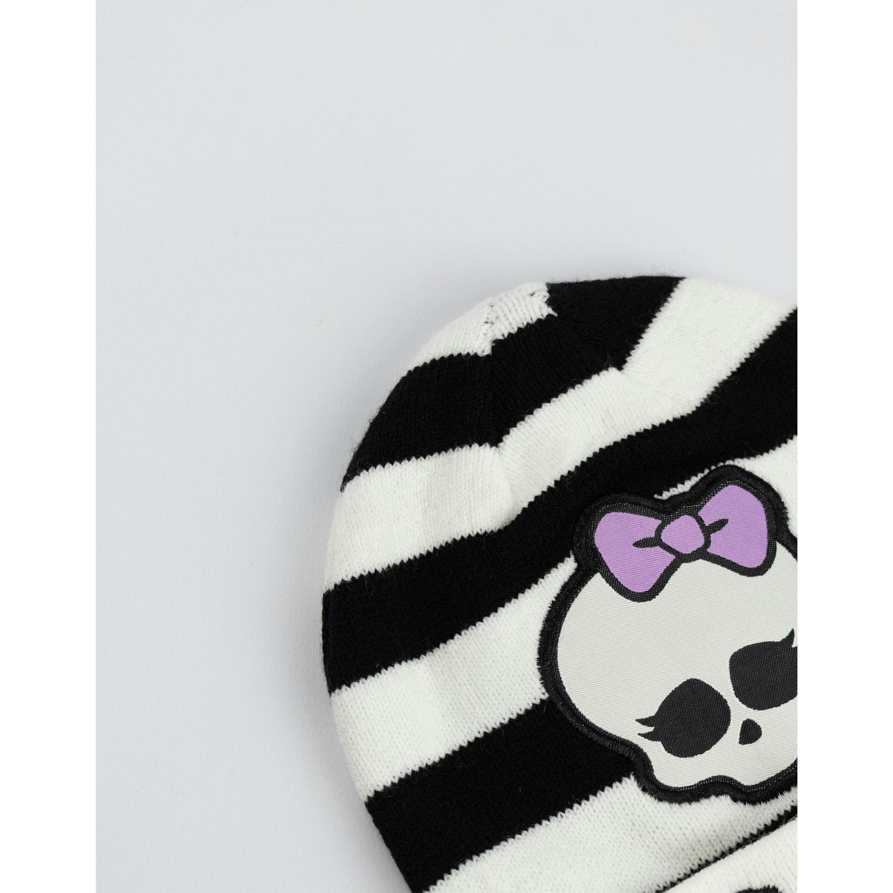 Monster High Girls Multicoloured Character Beanie and Gloves Set (One Size) by Vanilla Underground , view 4 of 6