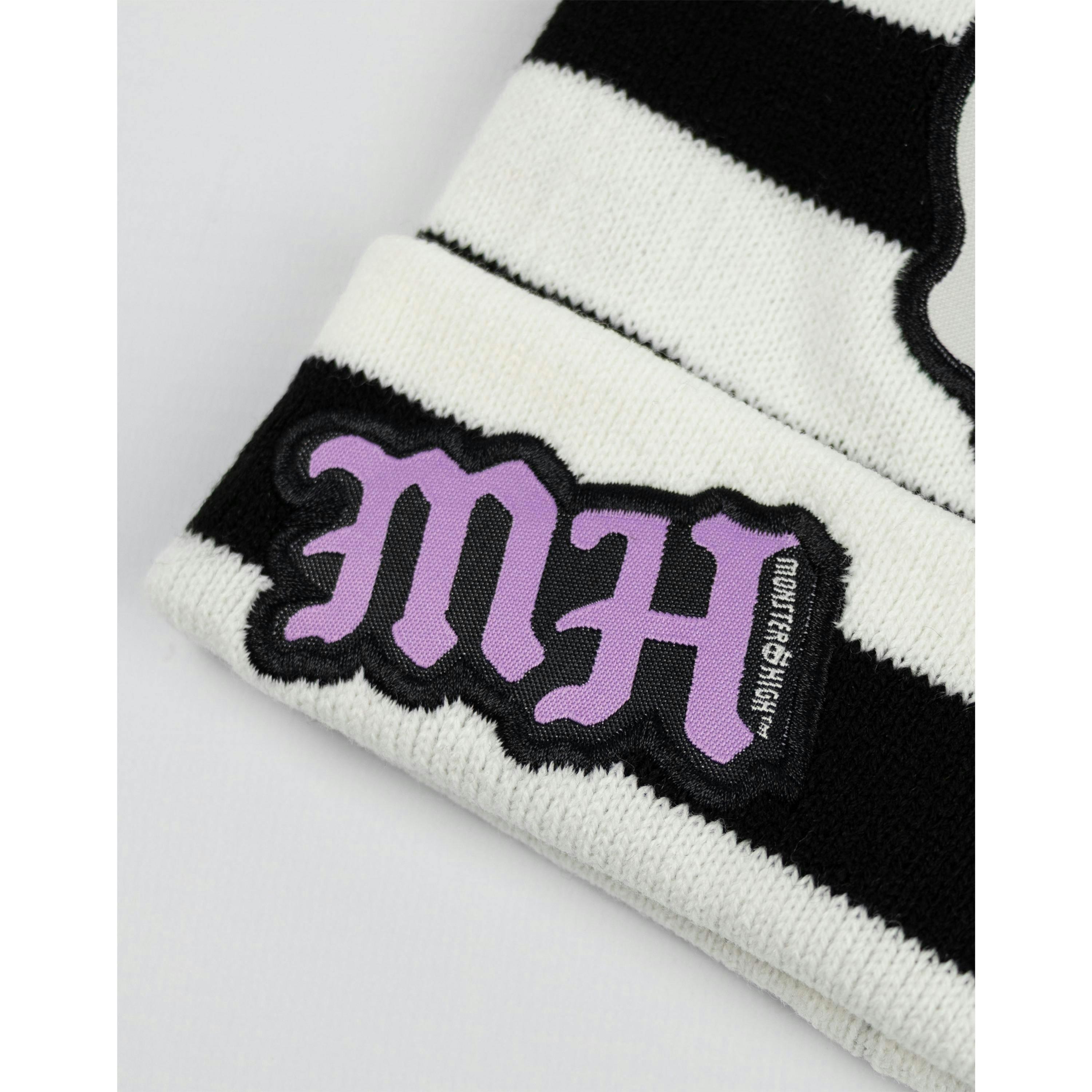 Monster High Girls Multicoloured Character Beanie and Gloves Set (One Size) by Vanilla Underground , view 6 of 6
