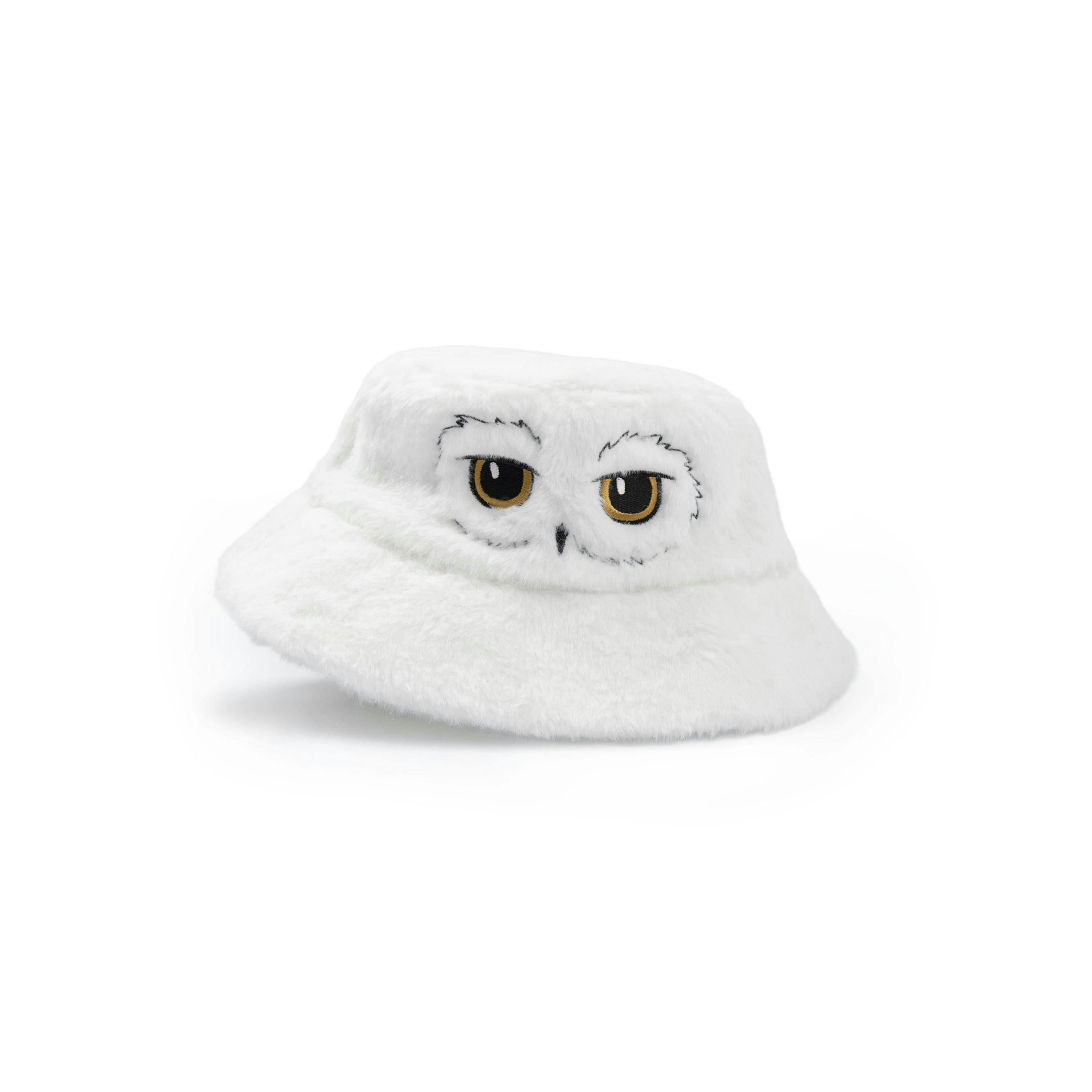 Harry Potter Unisex Kids White Hedwig Bucket Hat (One Size) by Vanilla Underground , view 1 of 6