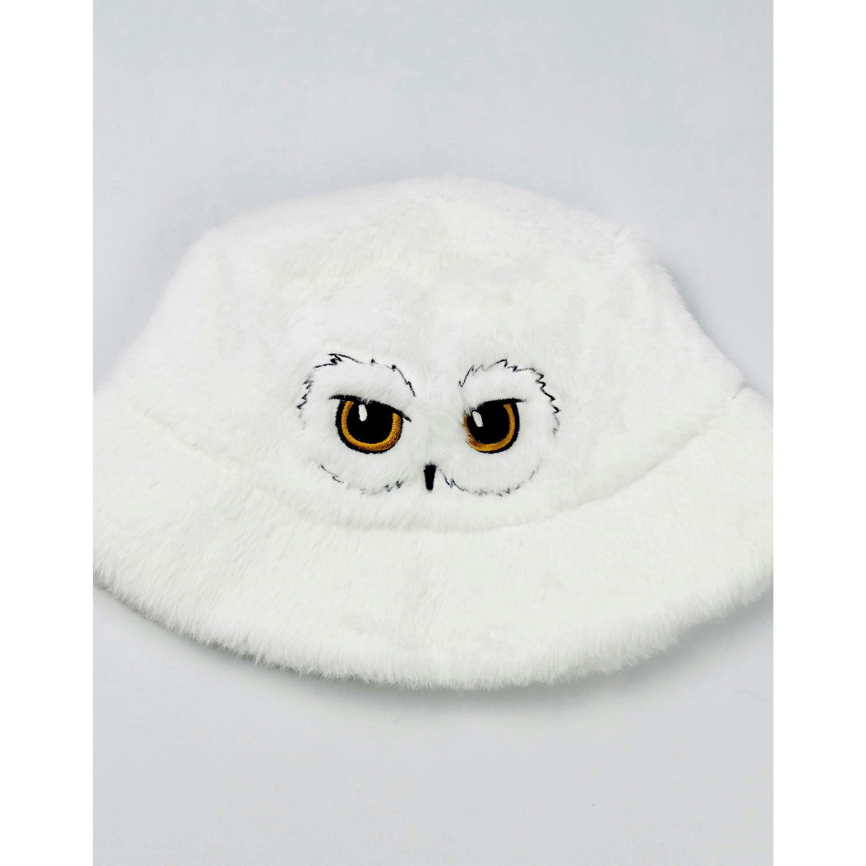 Harry Potter Unisex Kids White Hedwig Bucket Hat (One Size) by Vanilla Underground , view 3 of 6