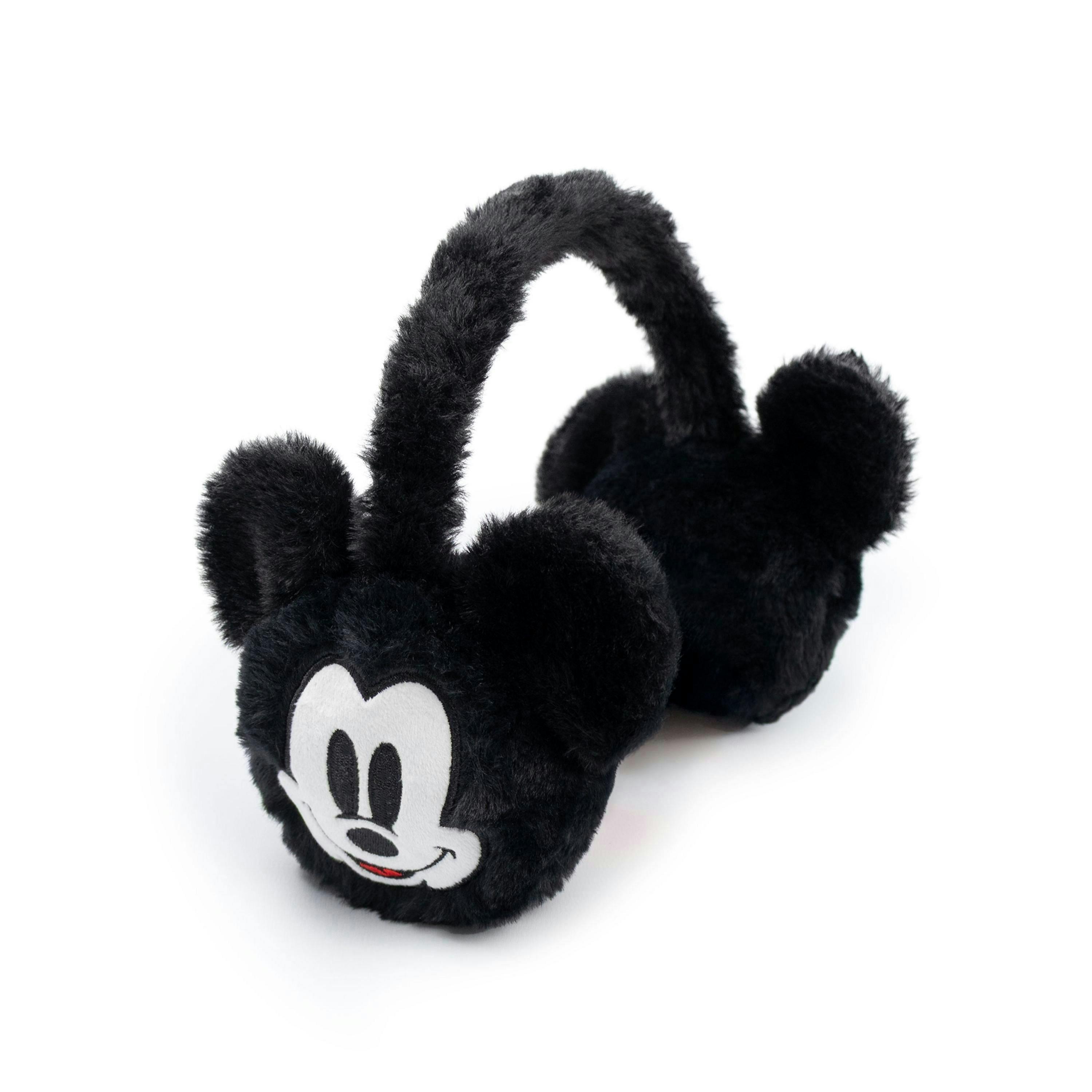 Disney Boys Black Mickey Earmuffs (One Size) by Vanilla Underground , view 1 of 6
