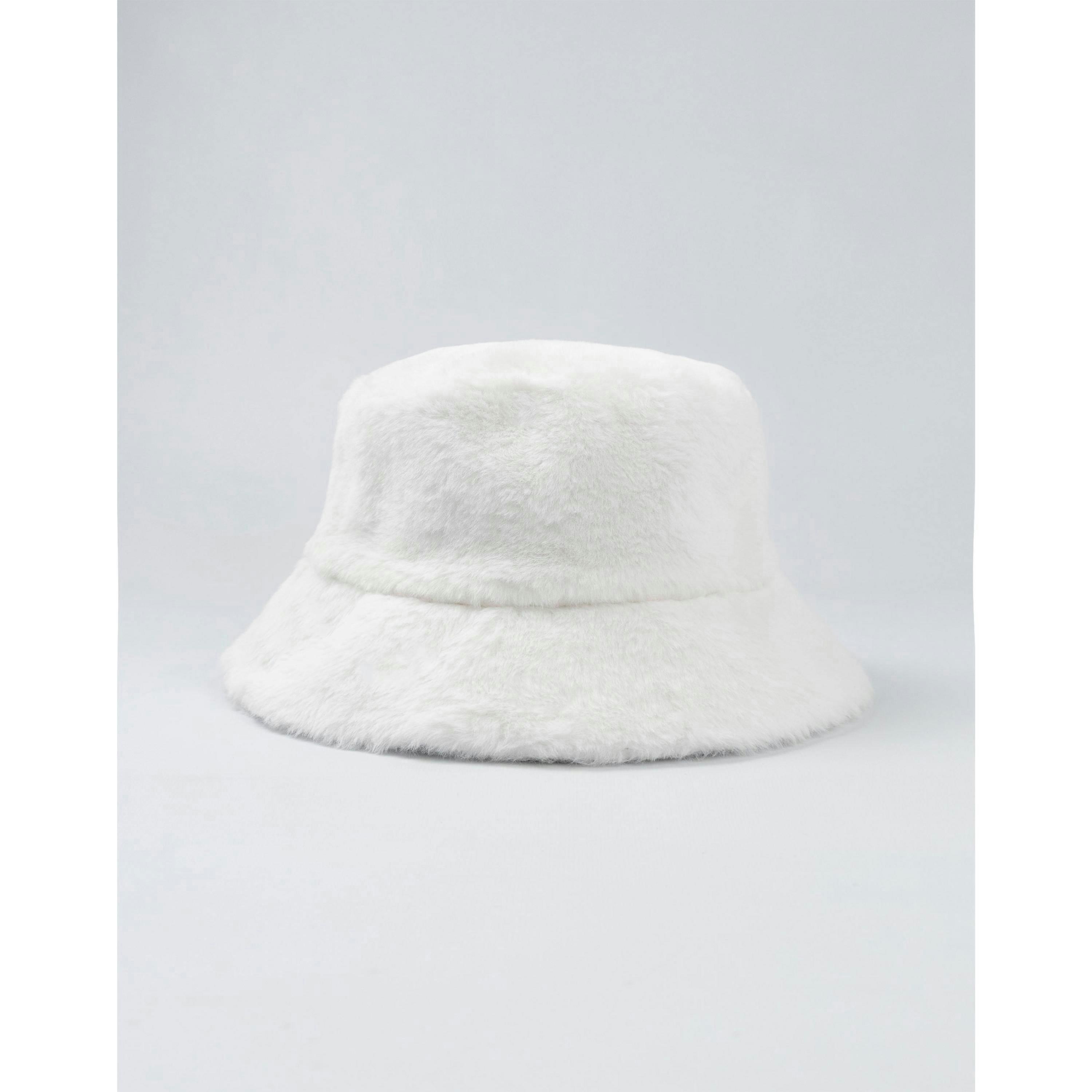 Harry Potter Unisex White Hedwig Bucket Hat (One Size) by Vanilla Underground , view 2 of 6