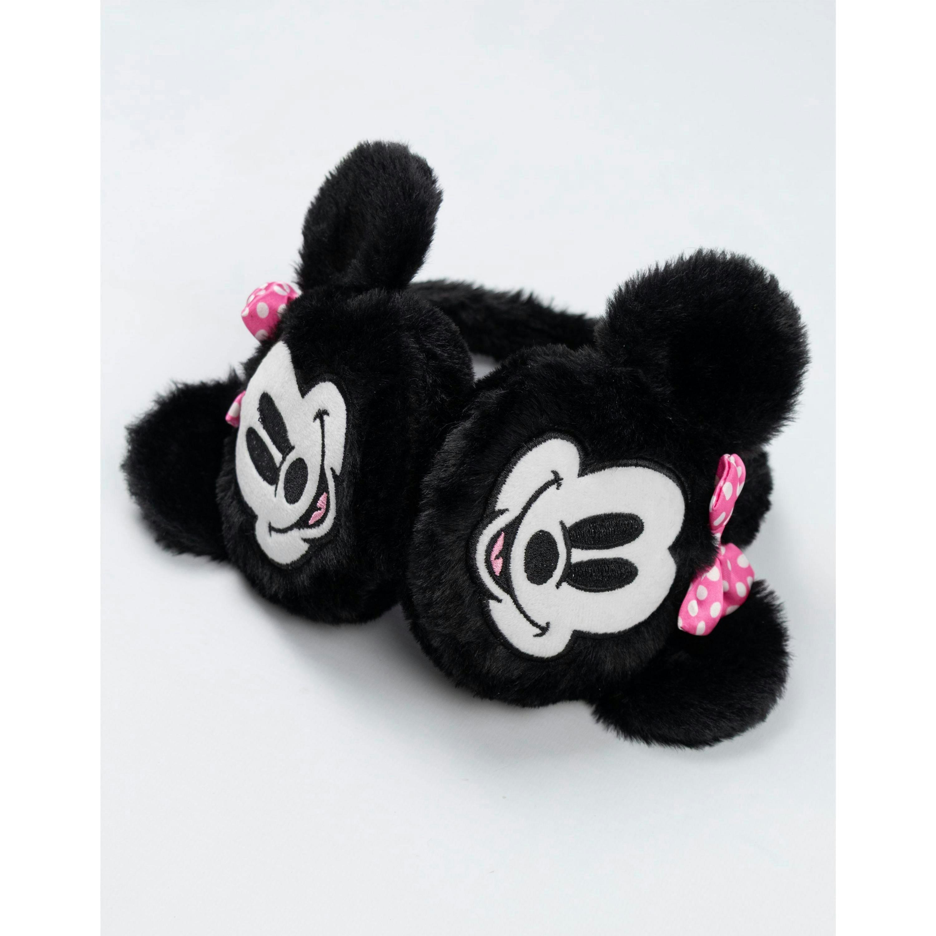 Disney Girls Black Minnie Earmuffs (One Size) by Vanilla Underground , view 6 of 6