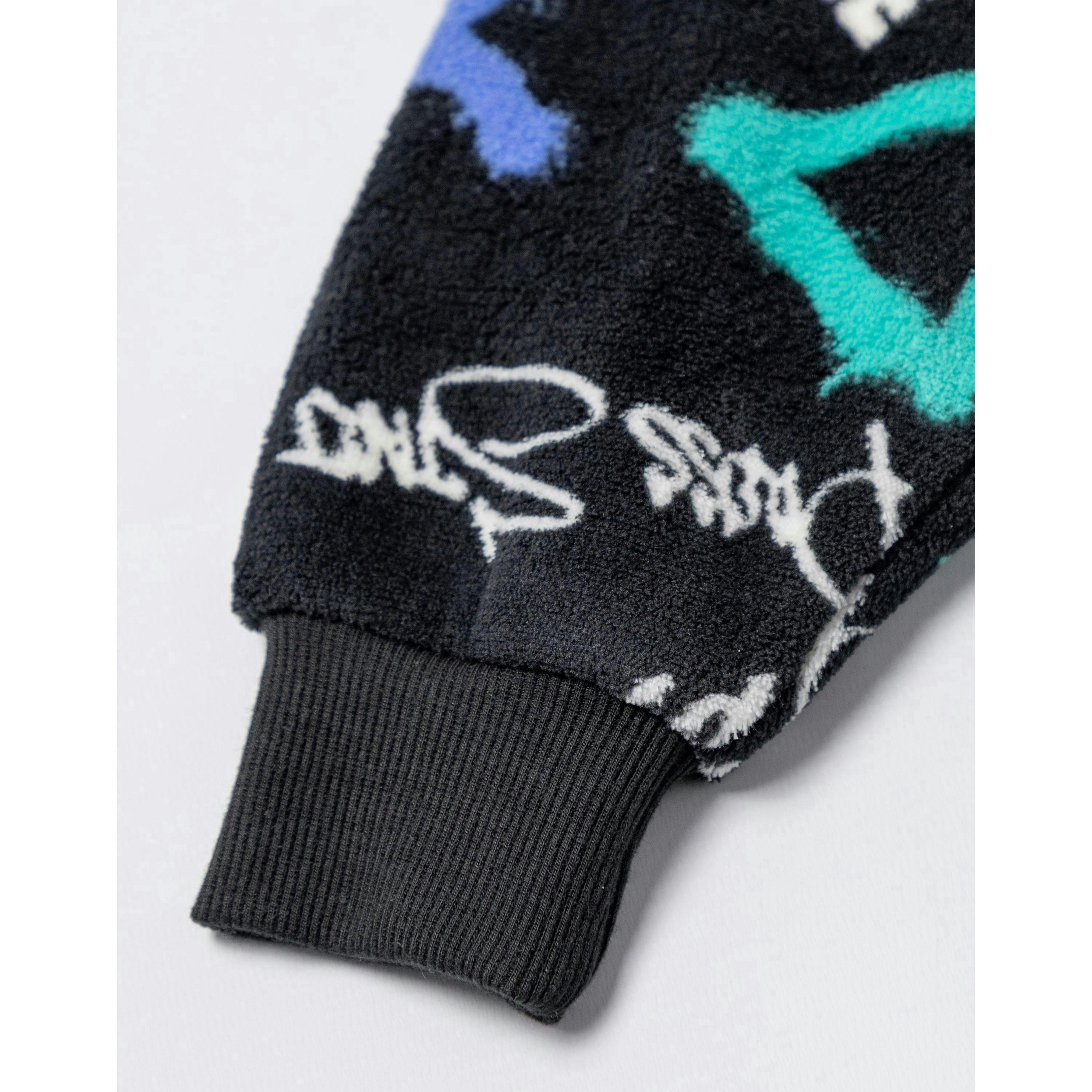PlayStation Boys Black Logo Blanket Hoodie (One Size) by Vanilla Underground , view 4 of 6