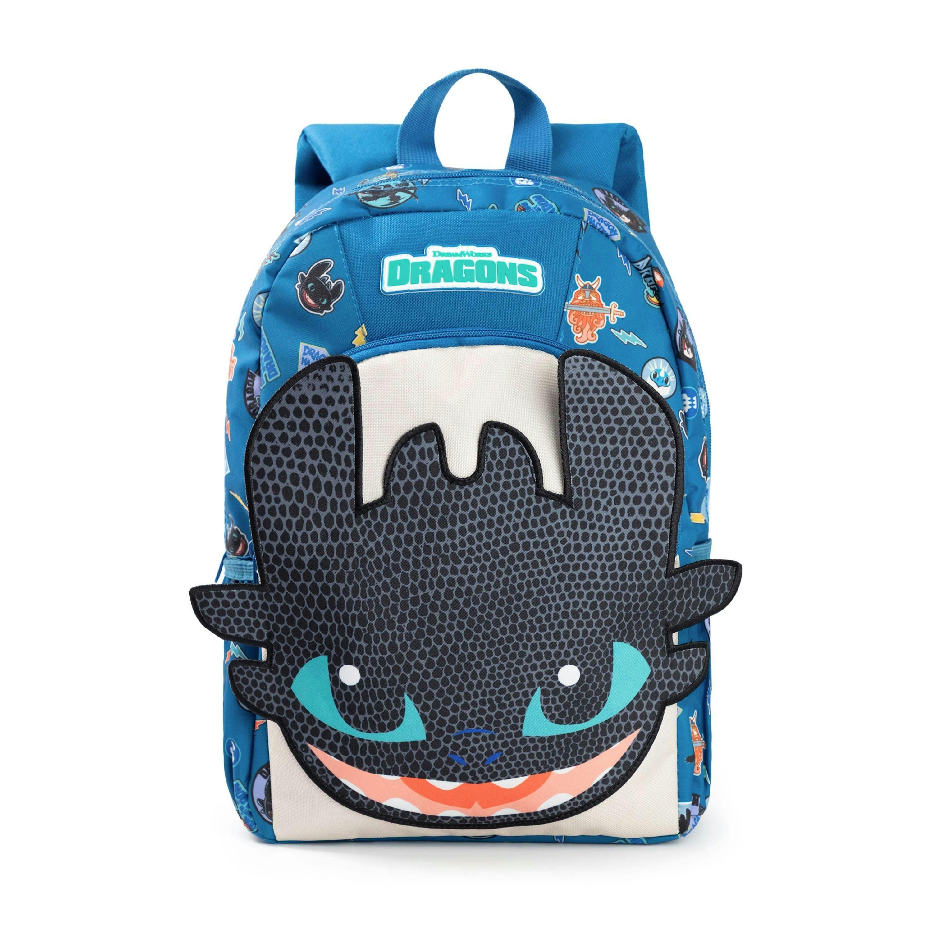 How to Train Your Dragon Unisex Kids Multicoloured Toothless Backpack (One Size) by Vanilla Underground , view 1 of 6