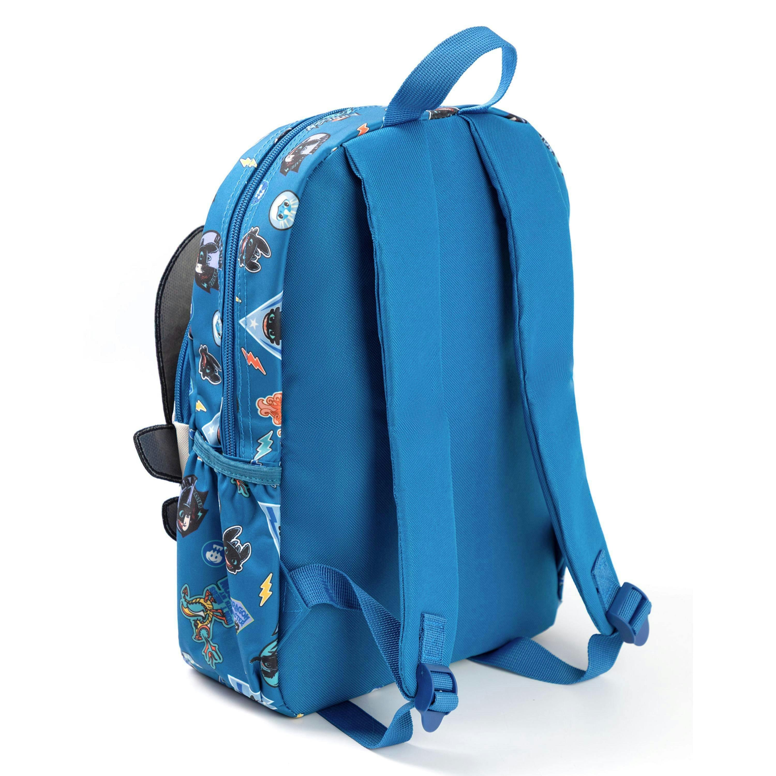 How to Train Your Dragon Unisex Kids Multicoloured Toothless Backpack (One Size) by Vanilla Underground , view 2 of 6