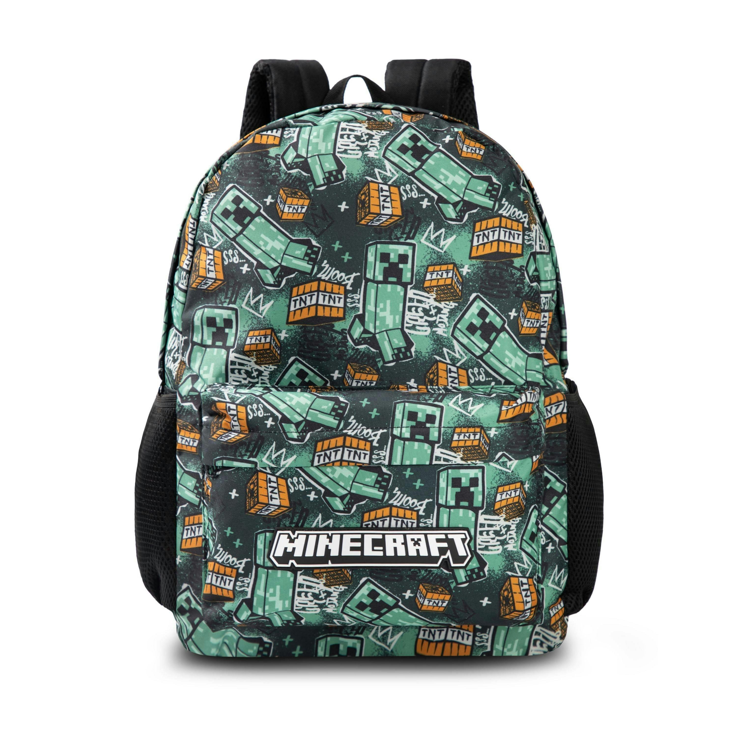Minecraft Unisex Kids Multicoloured Logo Backpack (One Size) by Vanilla Underground , view 1 of 6